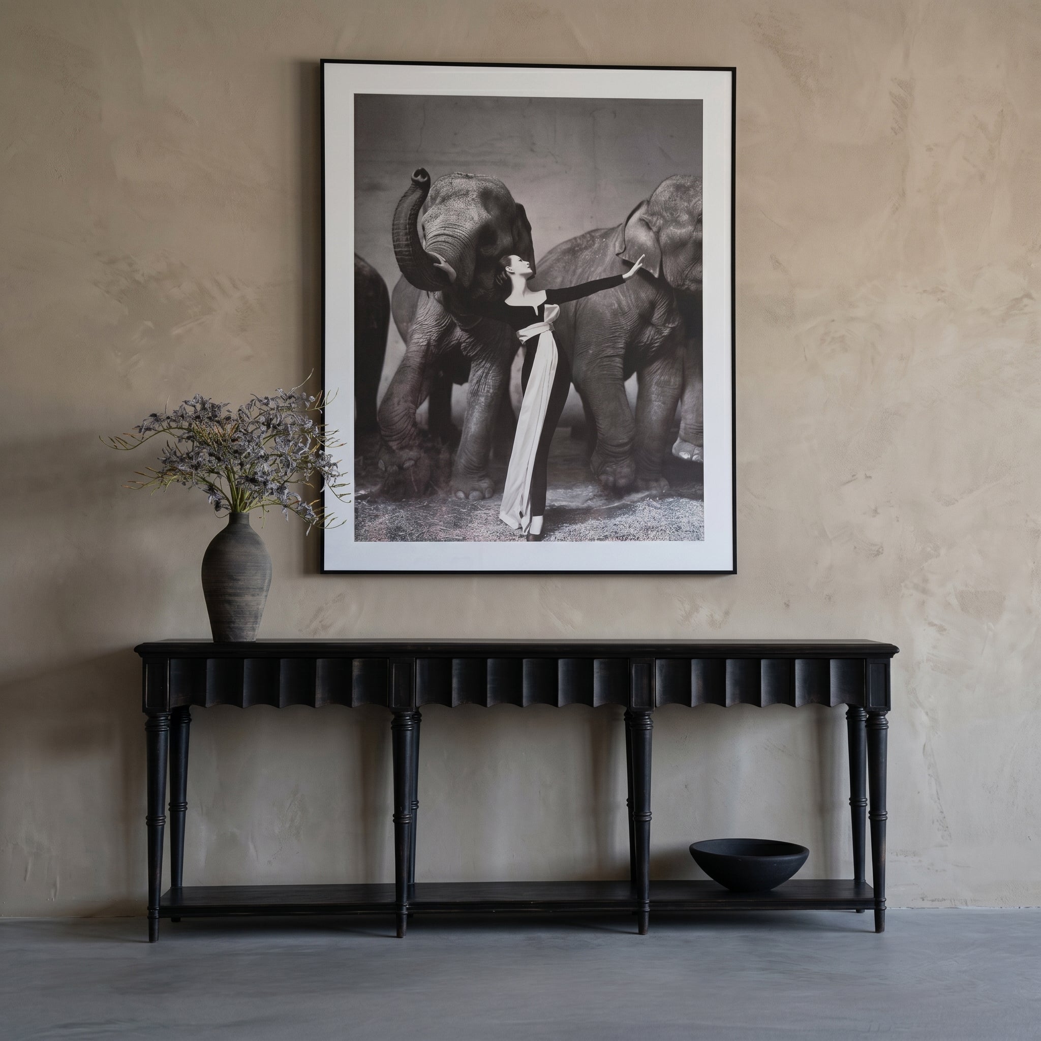 The Baron Real Antique Console Table