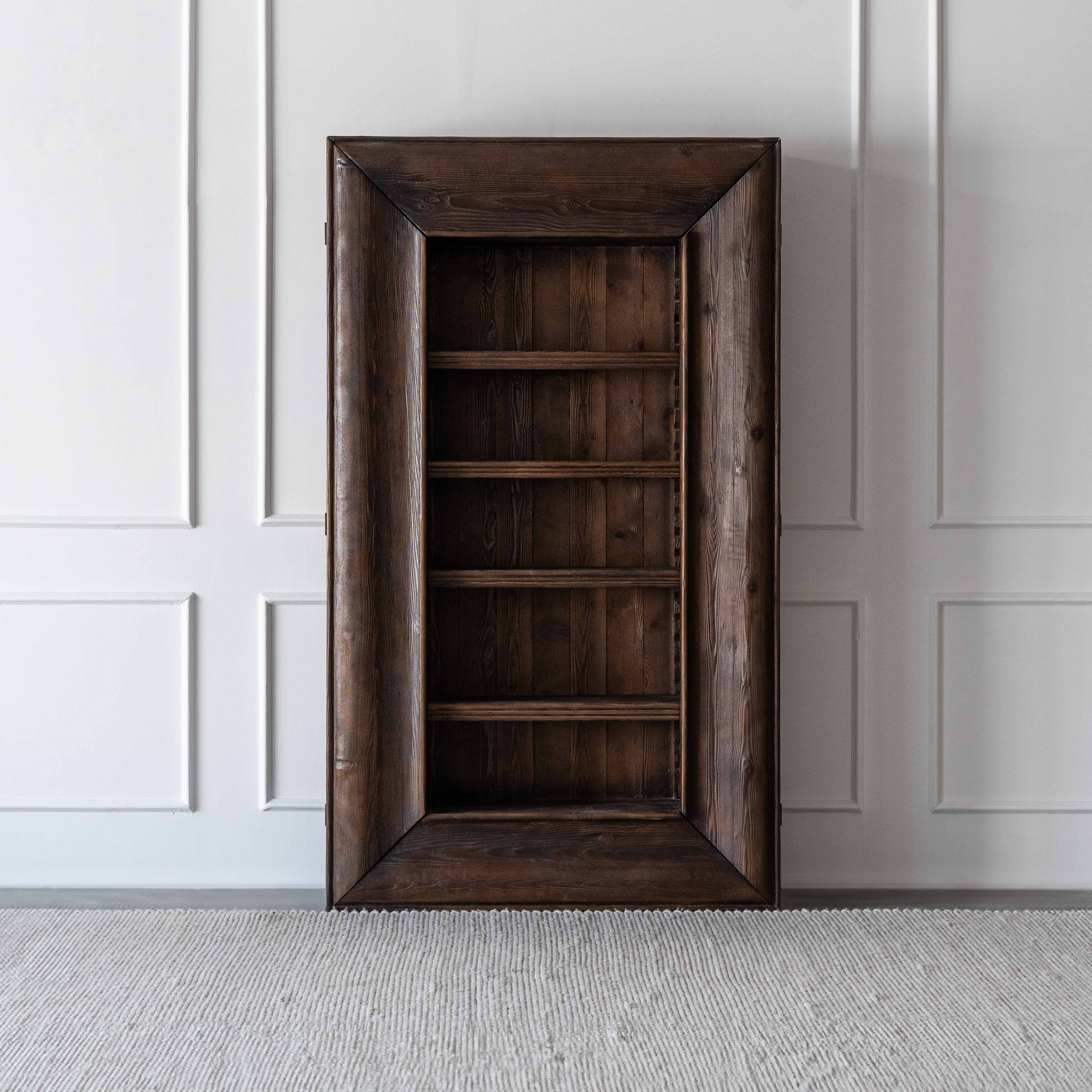 The Gate Classic | Vintage Storage Solid Pine Wood Cabinet - Cupboard - WS Living - UAE Wood and steel Furnitures in Dubai