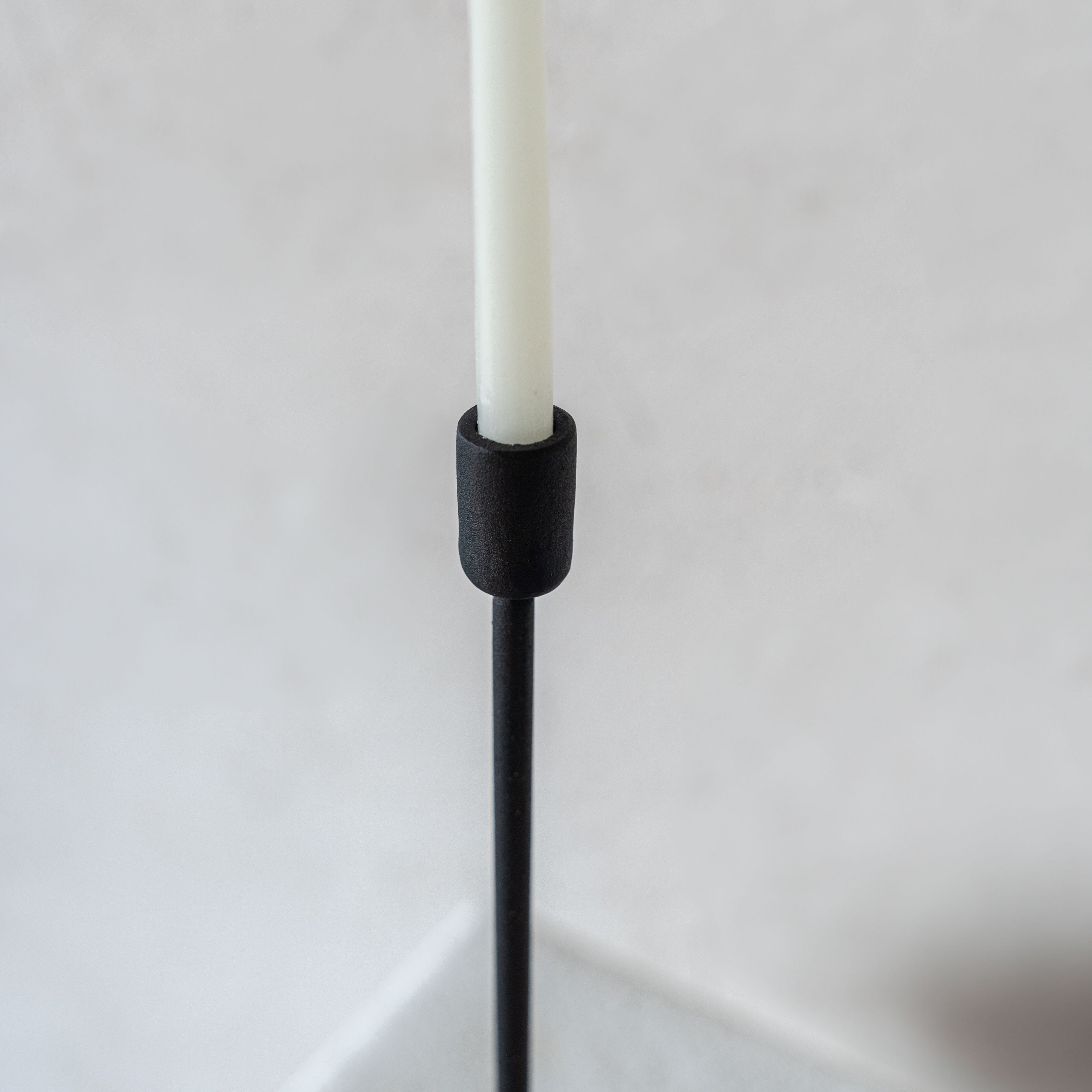 Nappe Thin Steel Candle Holder