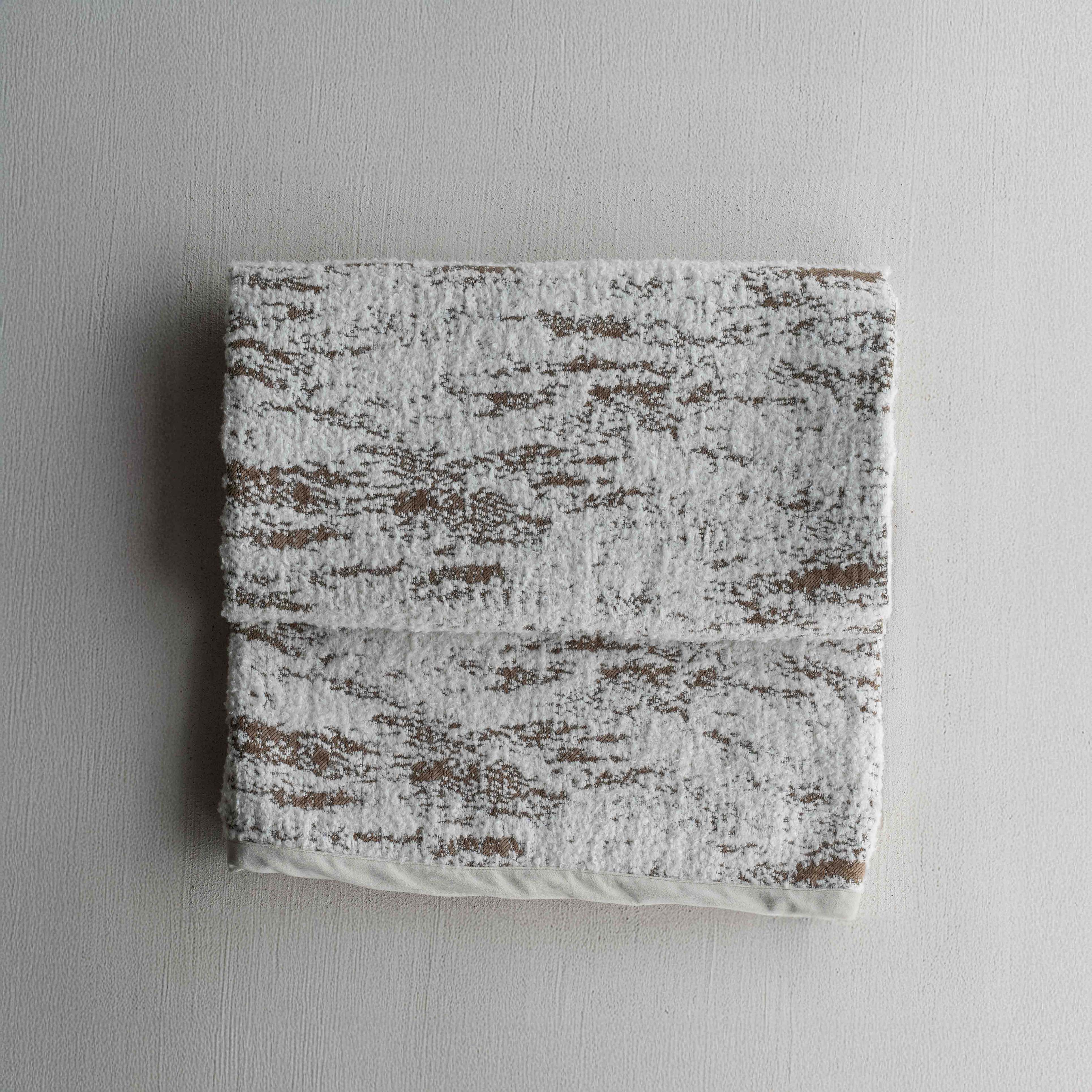 Artic Textured Soft White Throw Blanket