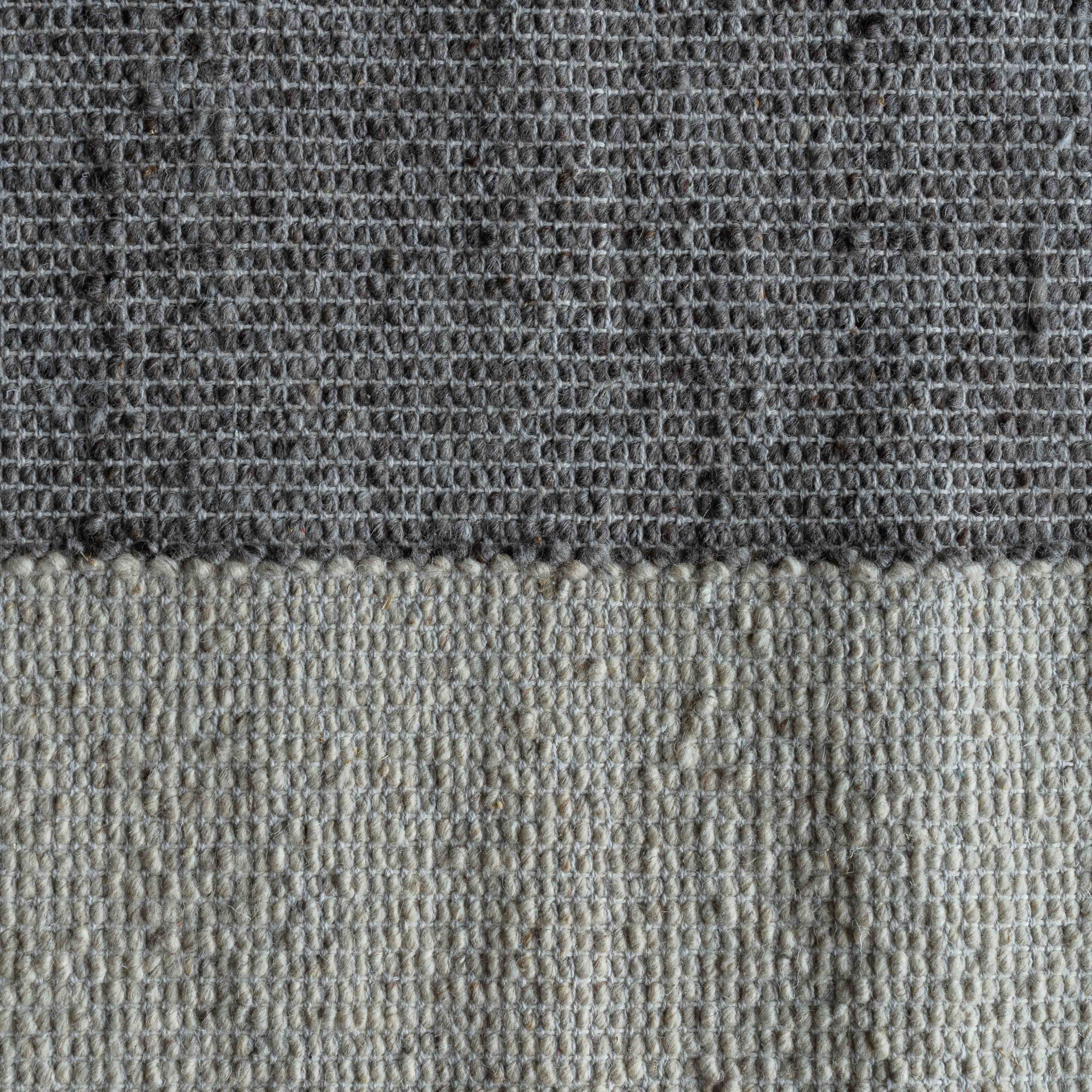 Tim Tim Handcrafted Ivory Grey Wool Rug - Rugs - WS Living - UAE Modern Home Furniture Stores in Dubai