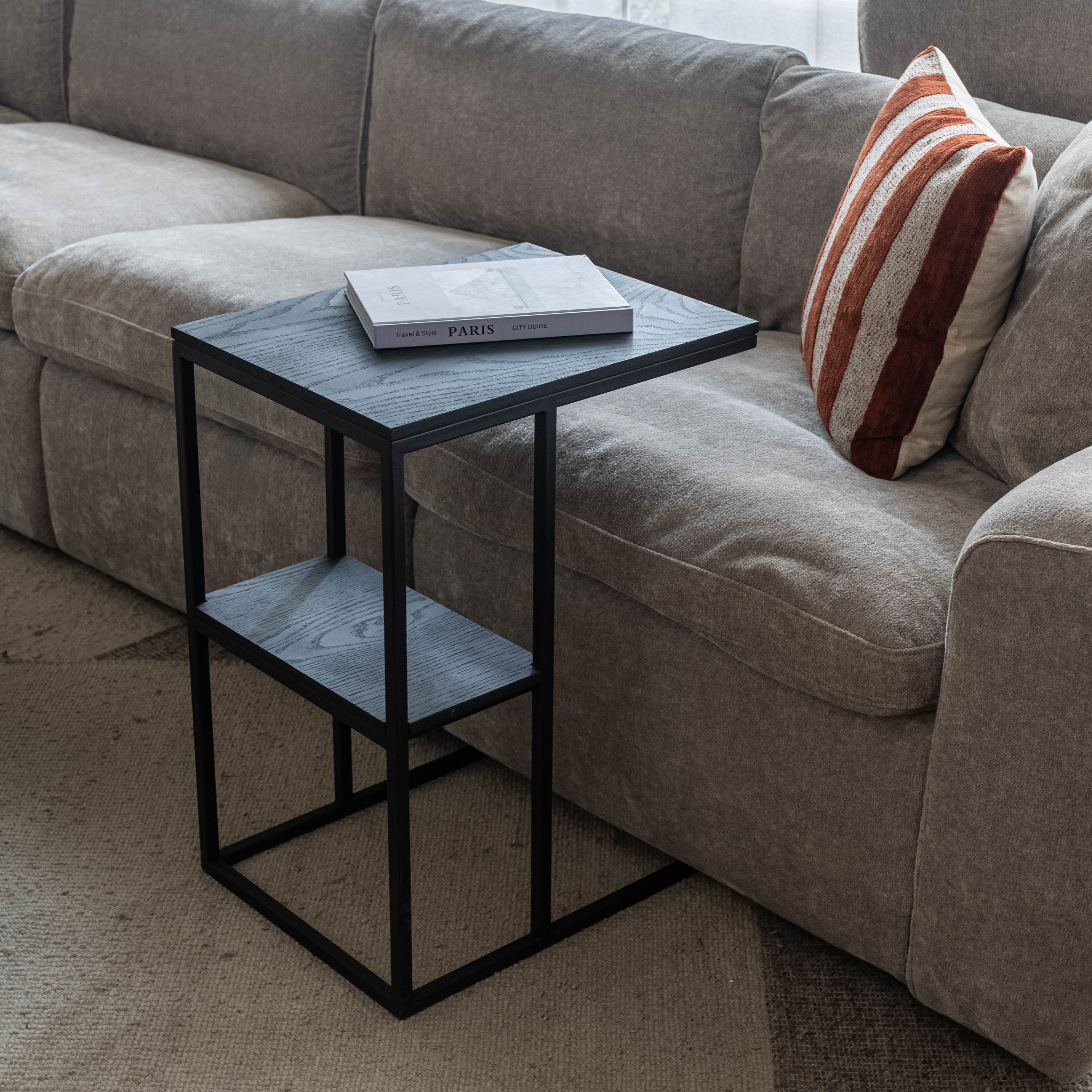 Tokyo Side Table & Nesting Table With Small Shelf