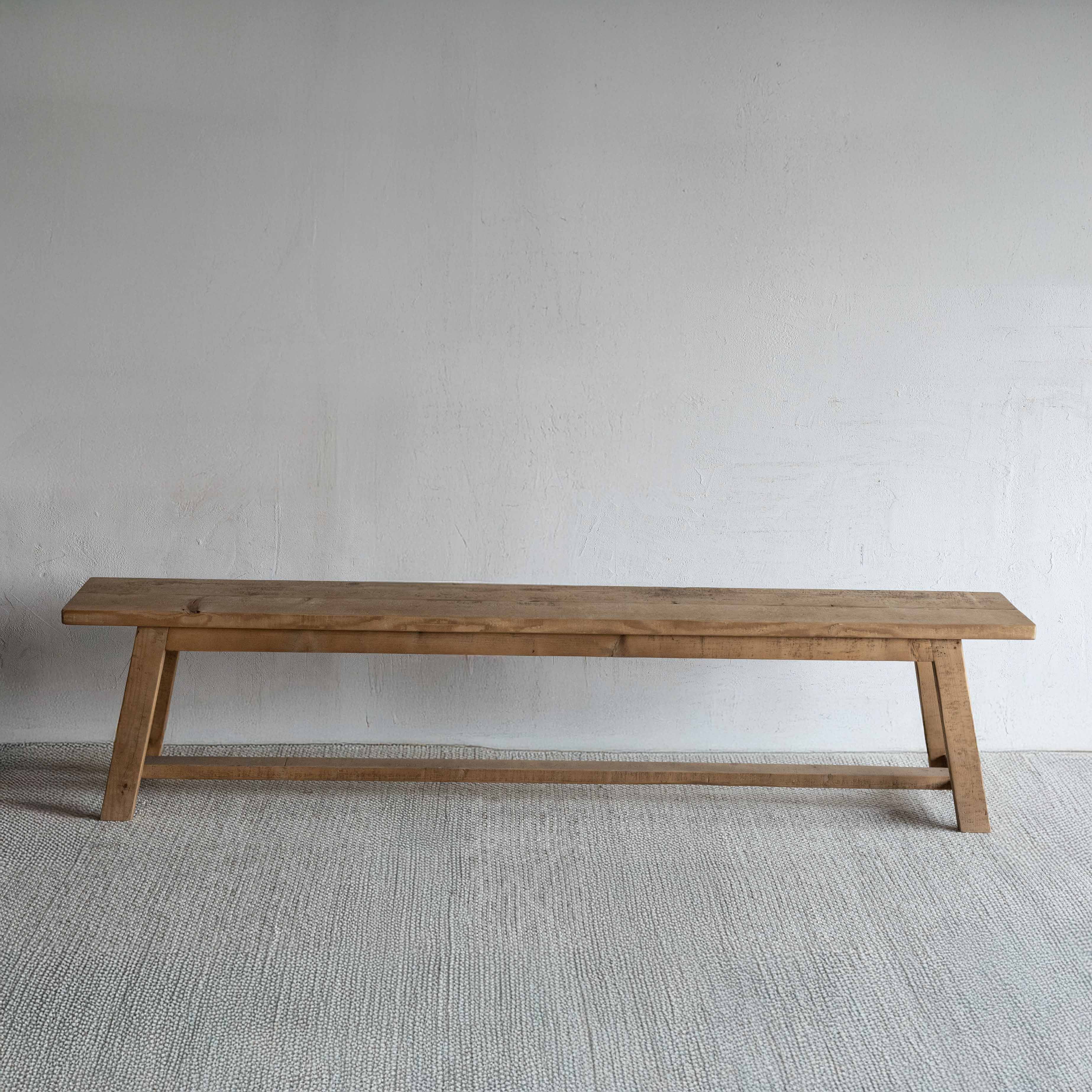 Tommy Rectangle Wooden Bench - Bench - WS Living Furniture  Furniture Store in Dubai