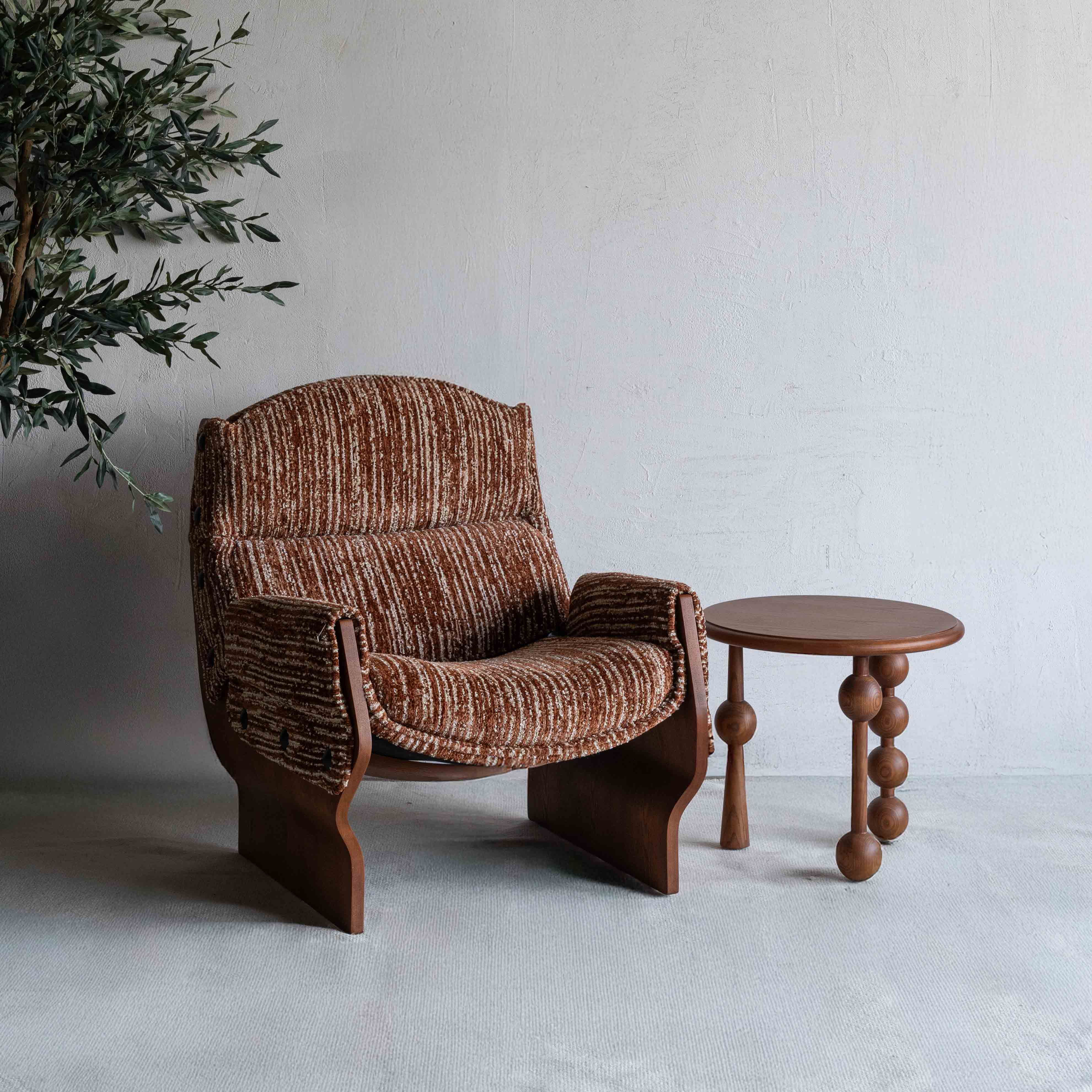 Torre Mid Century Italian Style Lounge Chair - Lounge Chairs - WS Living Furniture  Furniture Store in Dubai