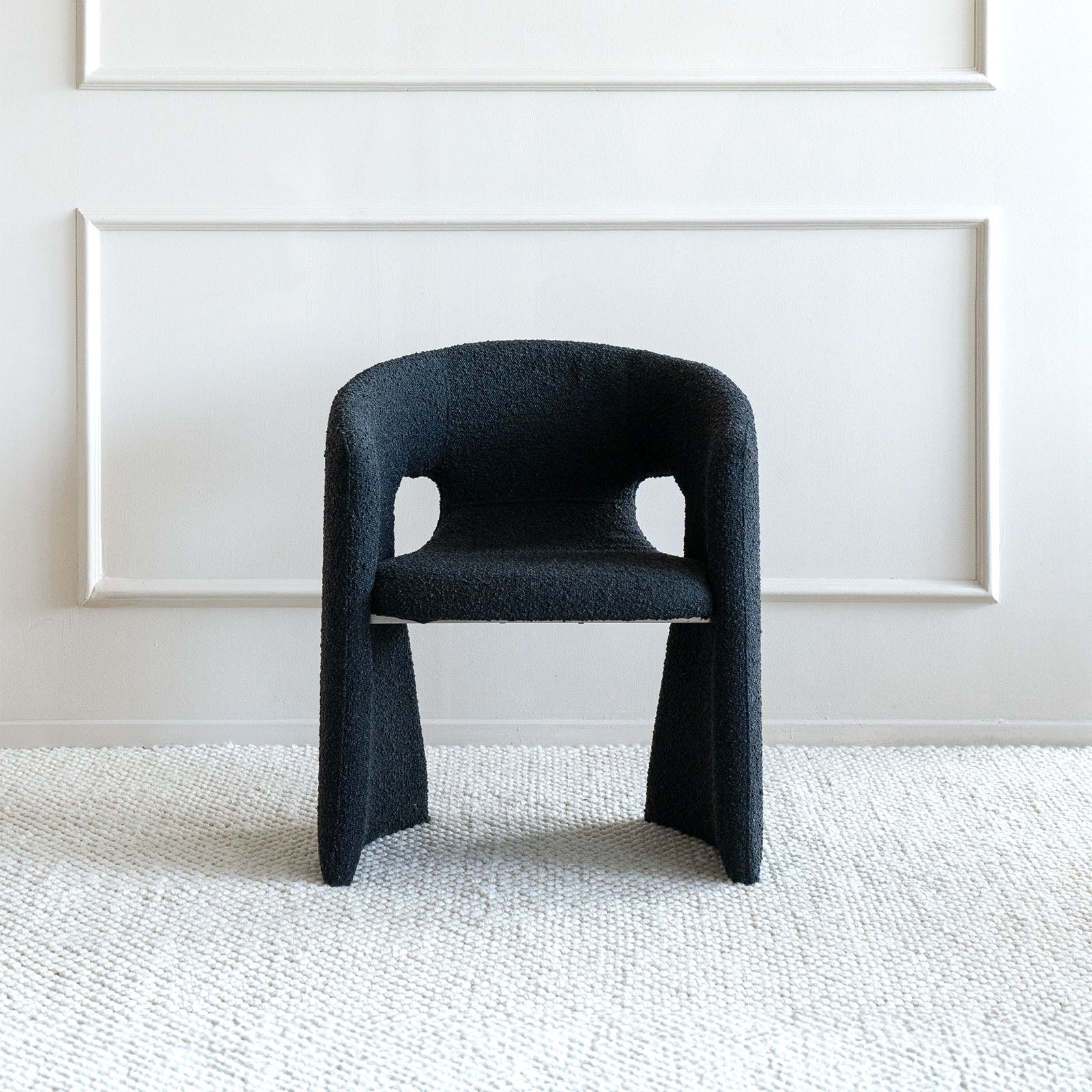 Wesley Chair (LJ1124-B)  - WS Living - UAE -  Wood and steel Furnitures - Dubai
