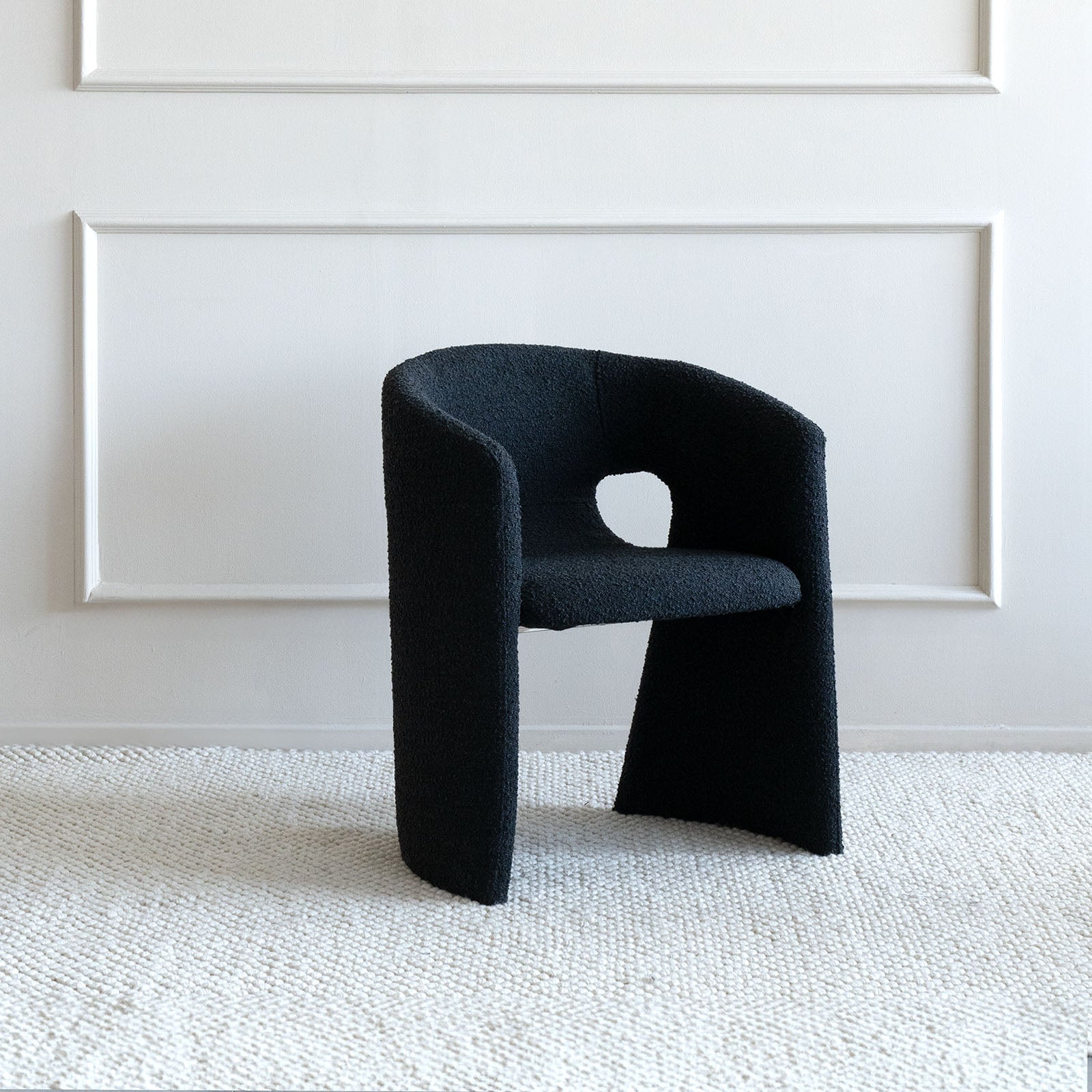 Wesley Chair (LJ1124-B)  - WS Living - UAE -  Wood and steel Furnitures - Dubai