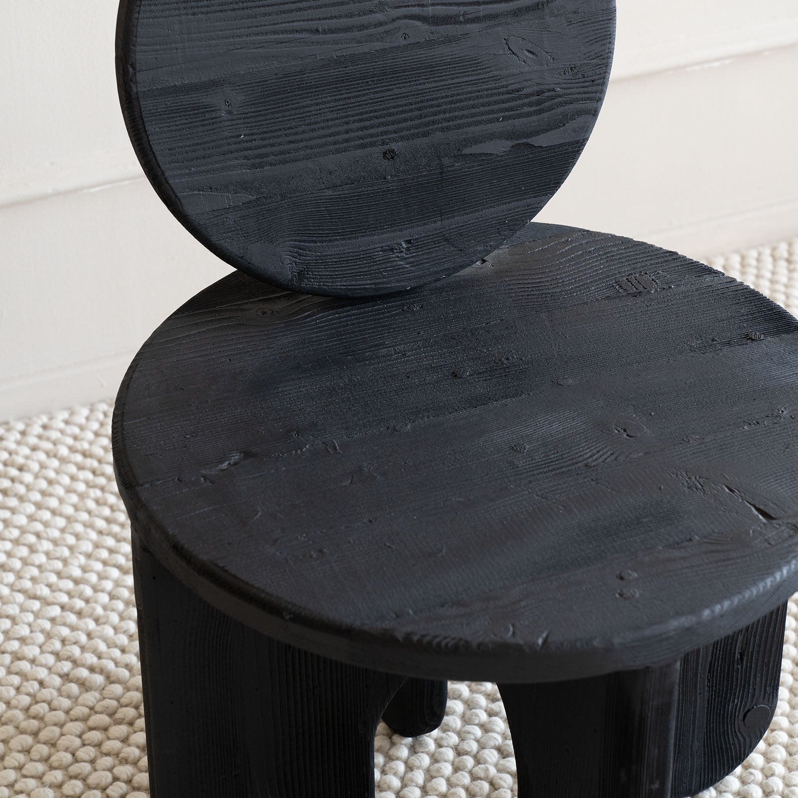 Tokyo Chair-Black  - WS Living - UAE -  Wood and steel Furnitures - Dubai