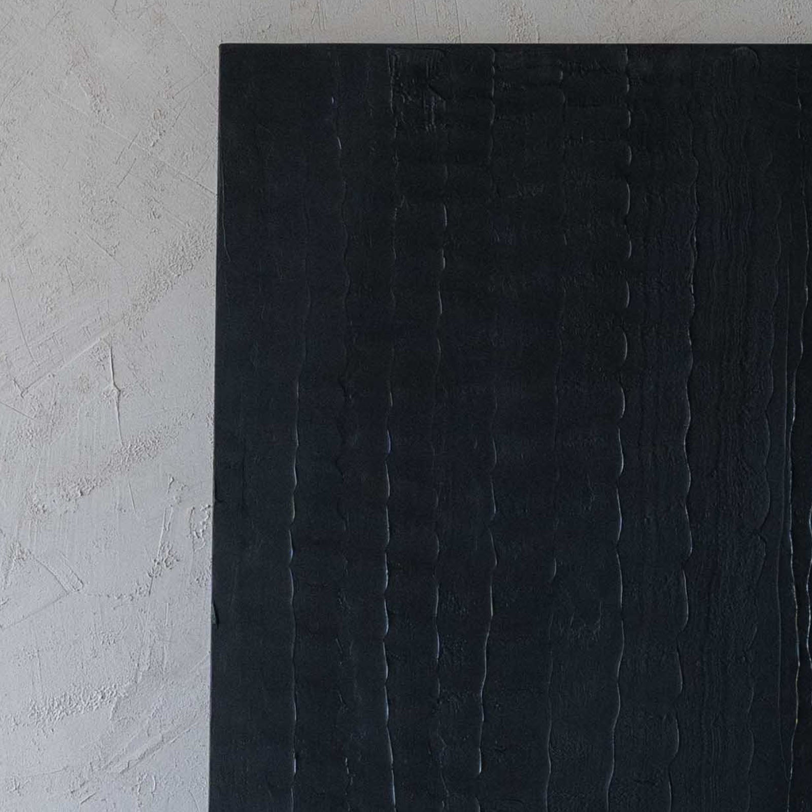 Vivid Visions Black Hand Painting Wall Art | Abstract Art - Art Paintings - WS Living - UAE Wood and steel Furnitures in Dubai