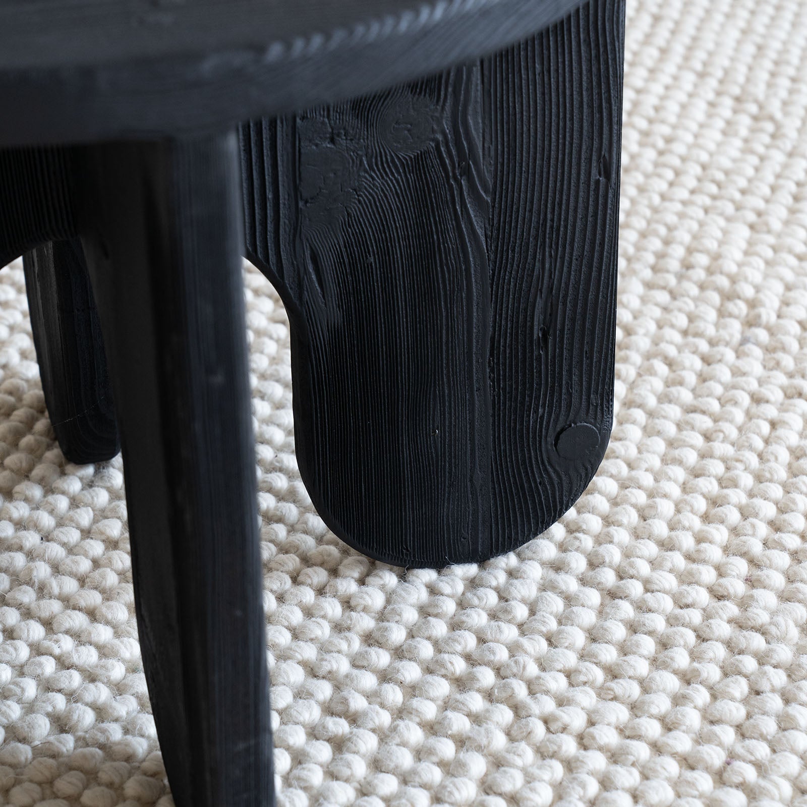 Tokyo Chair-Black  - WS Living - UAE -  Wood and steel Furnitures - Dubai