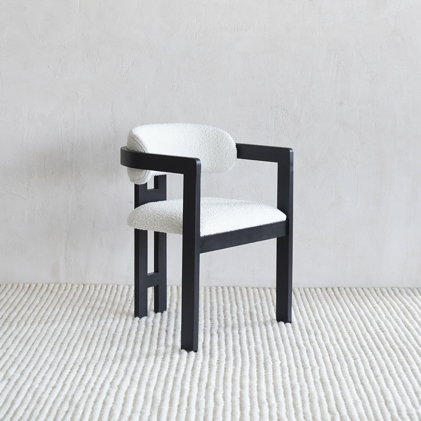 Carlos Dining Chair - (LJ1187)  - WS Living - UAE - Dining Chairs Wood and steel Furnitures - Dubai