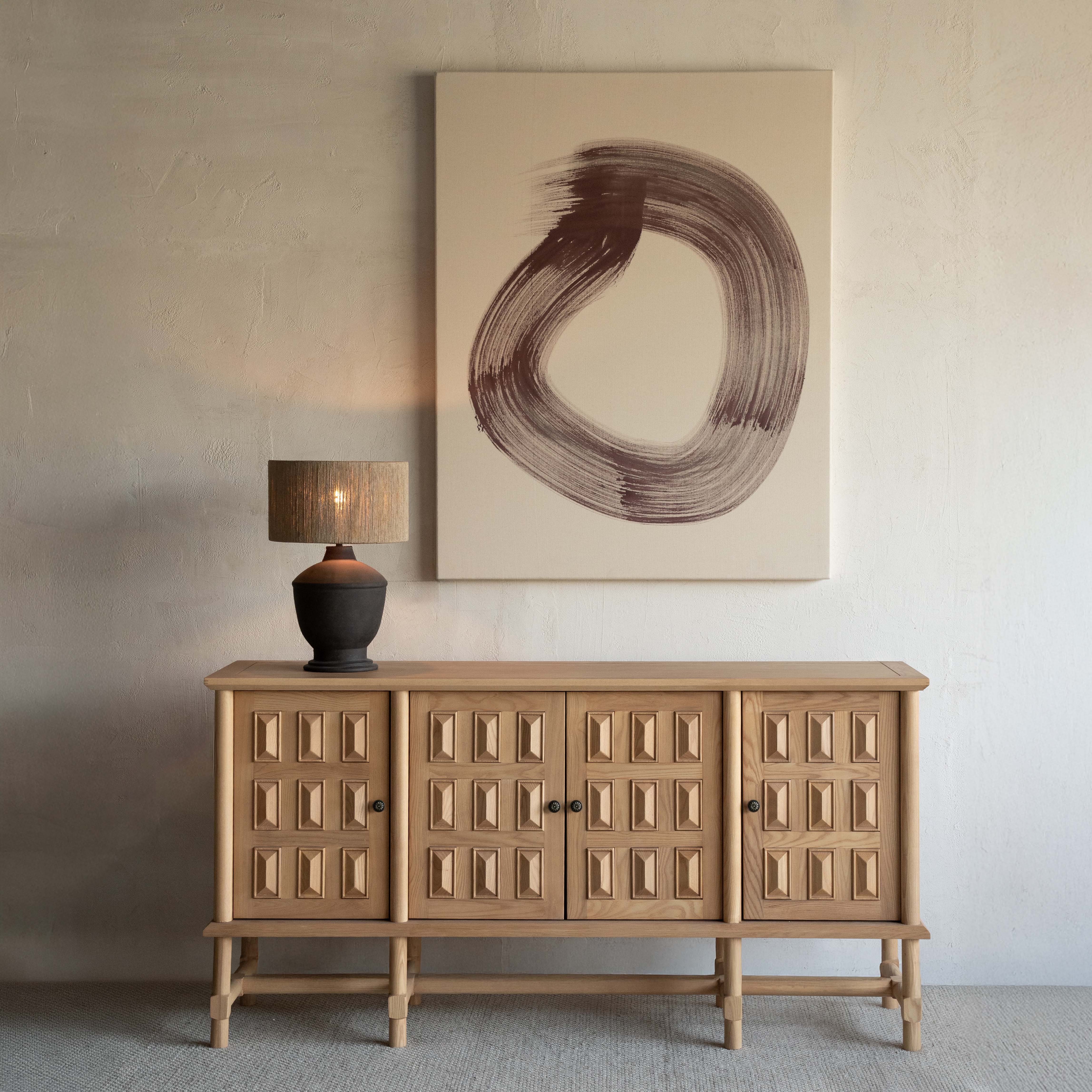 Natura Mid Century Retro Style Sideboard - NATURAL - TV Units - WS Living Furniture  Furniture Store in Dubai