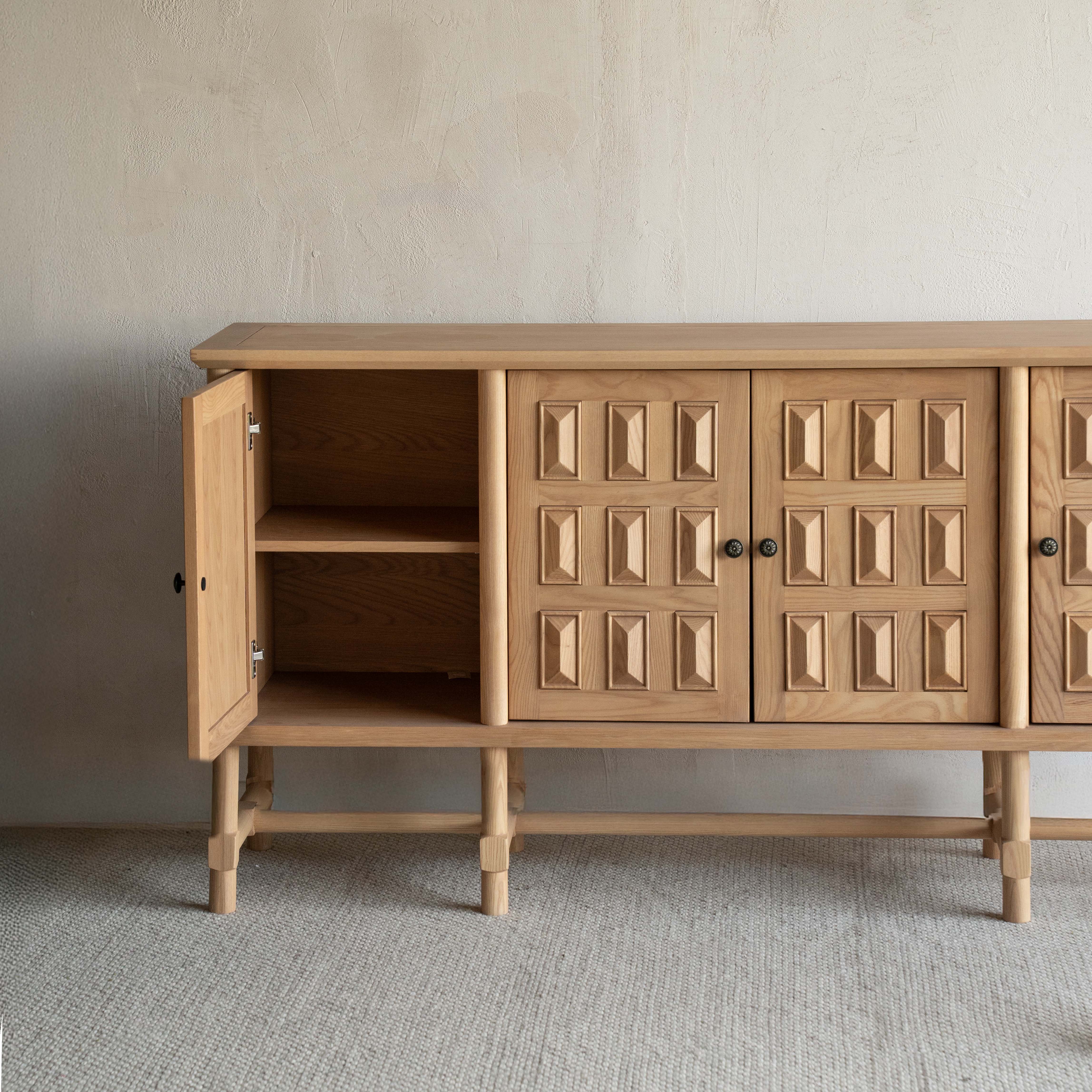 Natura Mid Century Retro Style Sideboard - NATURAL - TV Units - WS Living Furniture  Furniture Store in Dubai