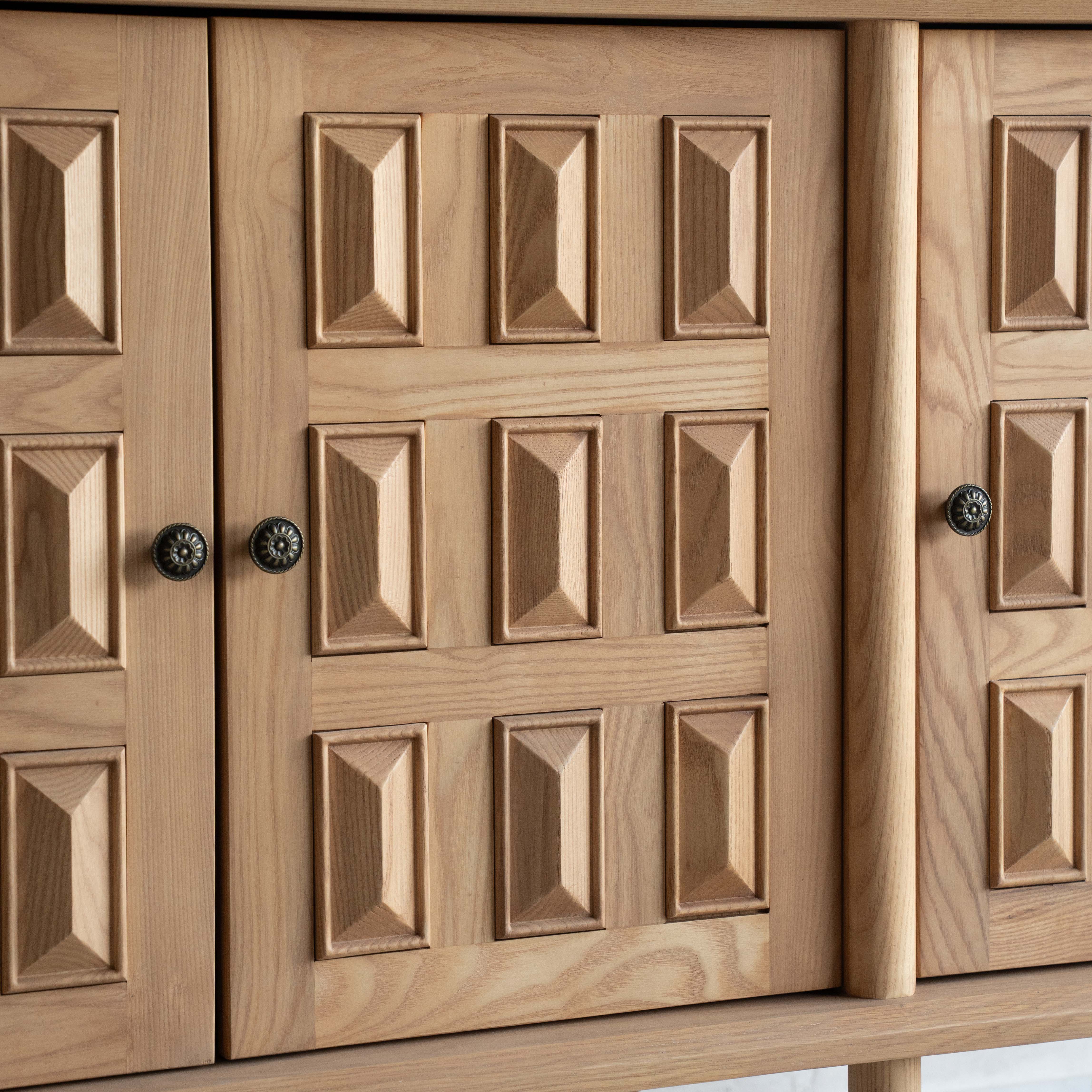 Natura Mid Century Retro Style Sideboard - NATURAL - TV Units - WS Living Furniture  Furniture Store in Dubai