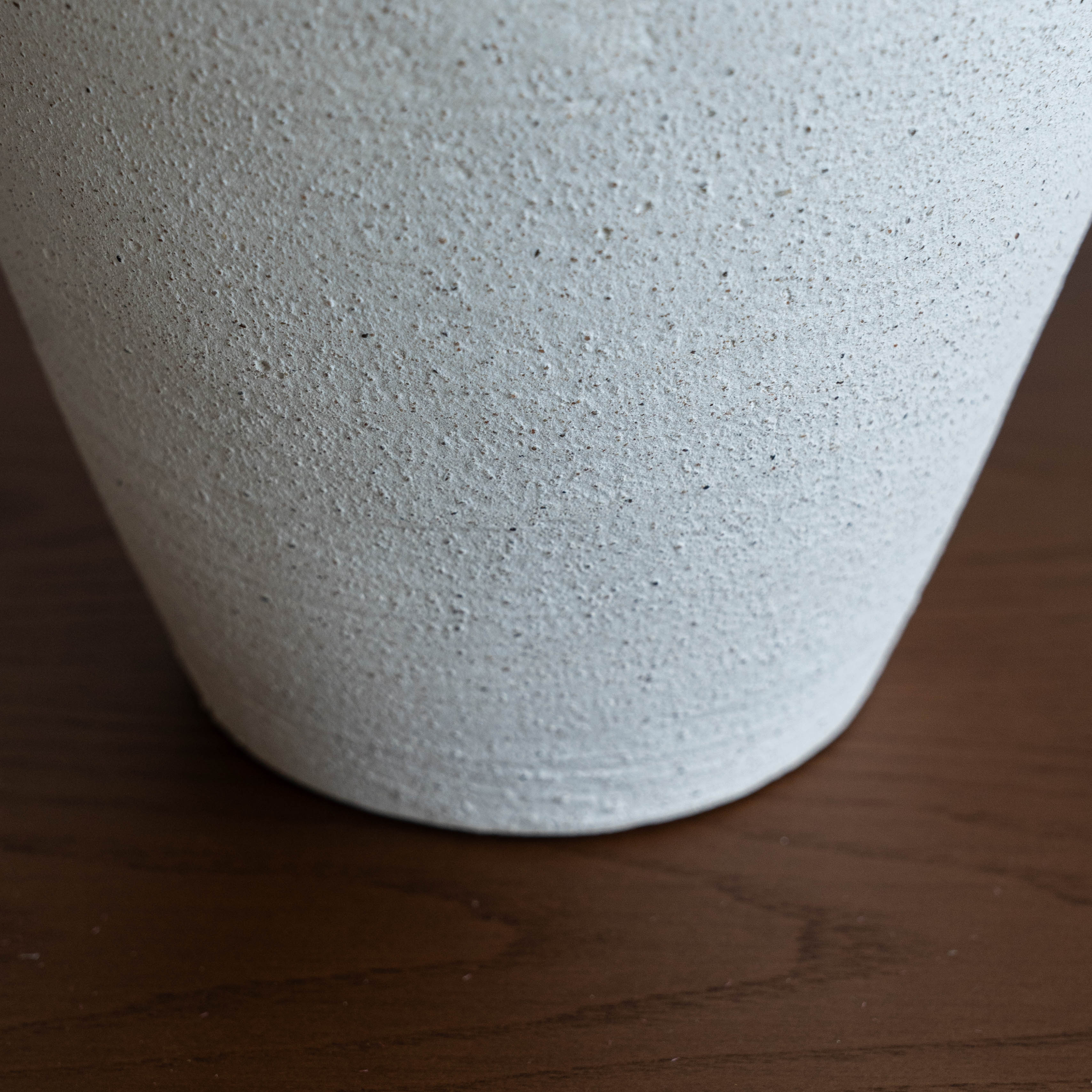 Groundtone White Terracotta Flower Pot | Vase