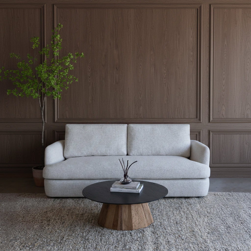 Verona Luxe Classic 3 Seater Sofa - Off White