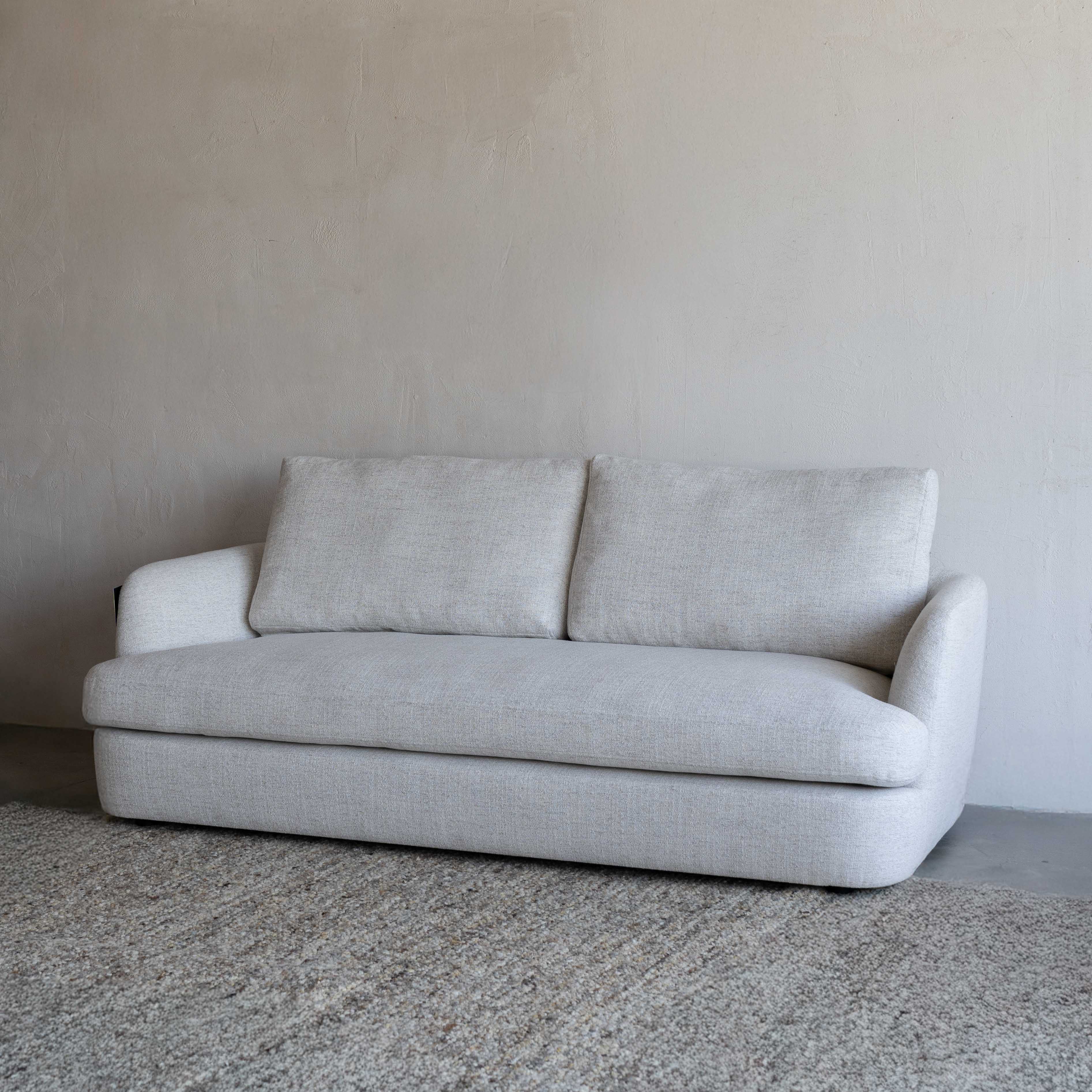 Verona Luxe Classic 3 Seater Sofa - Off White