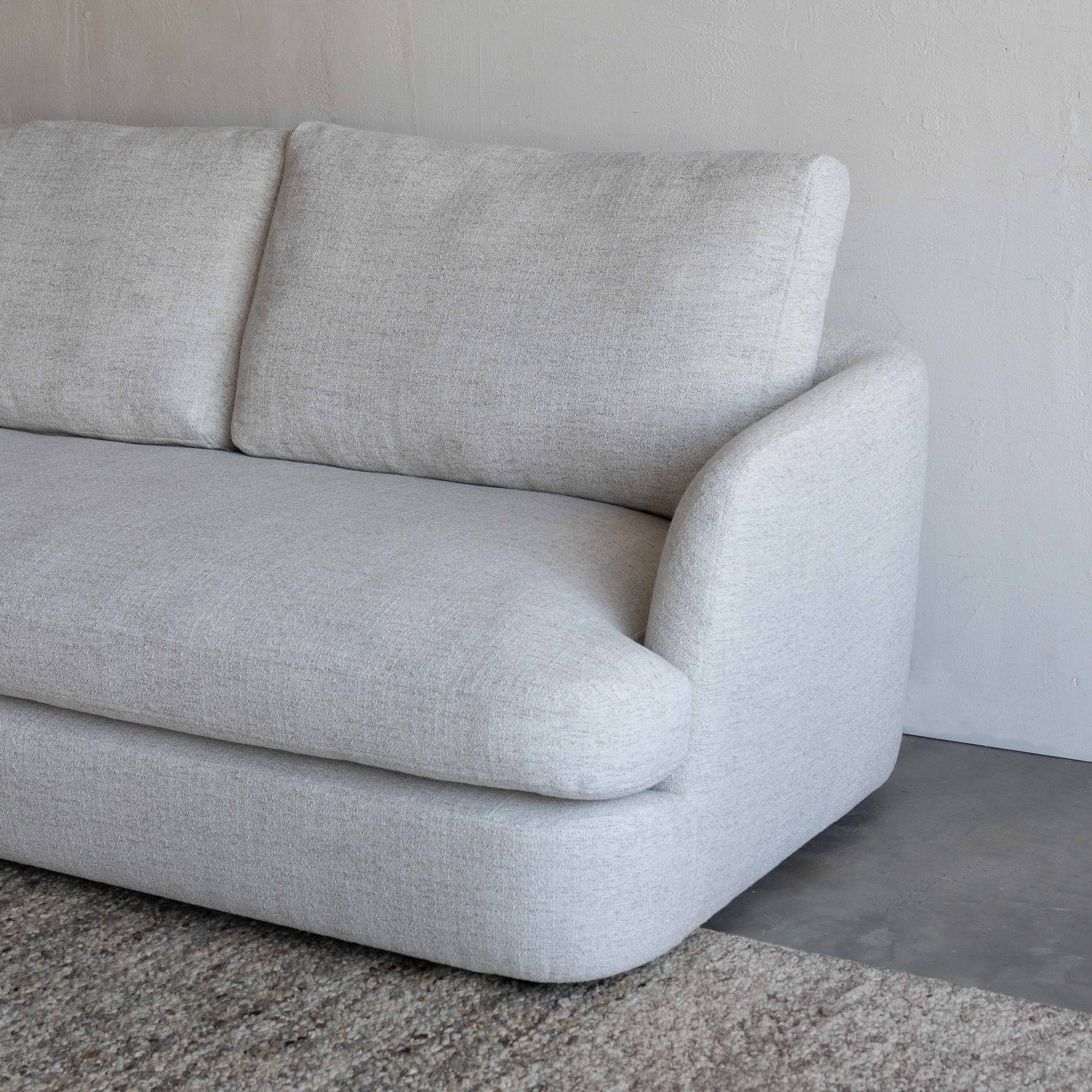 Verona Luxe Classic 3 Seater Sofa - Off White