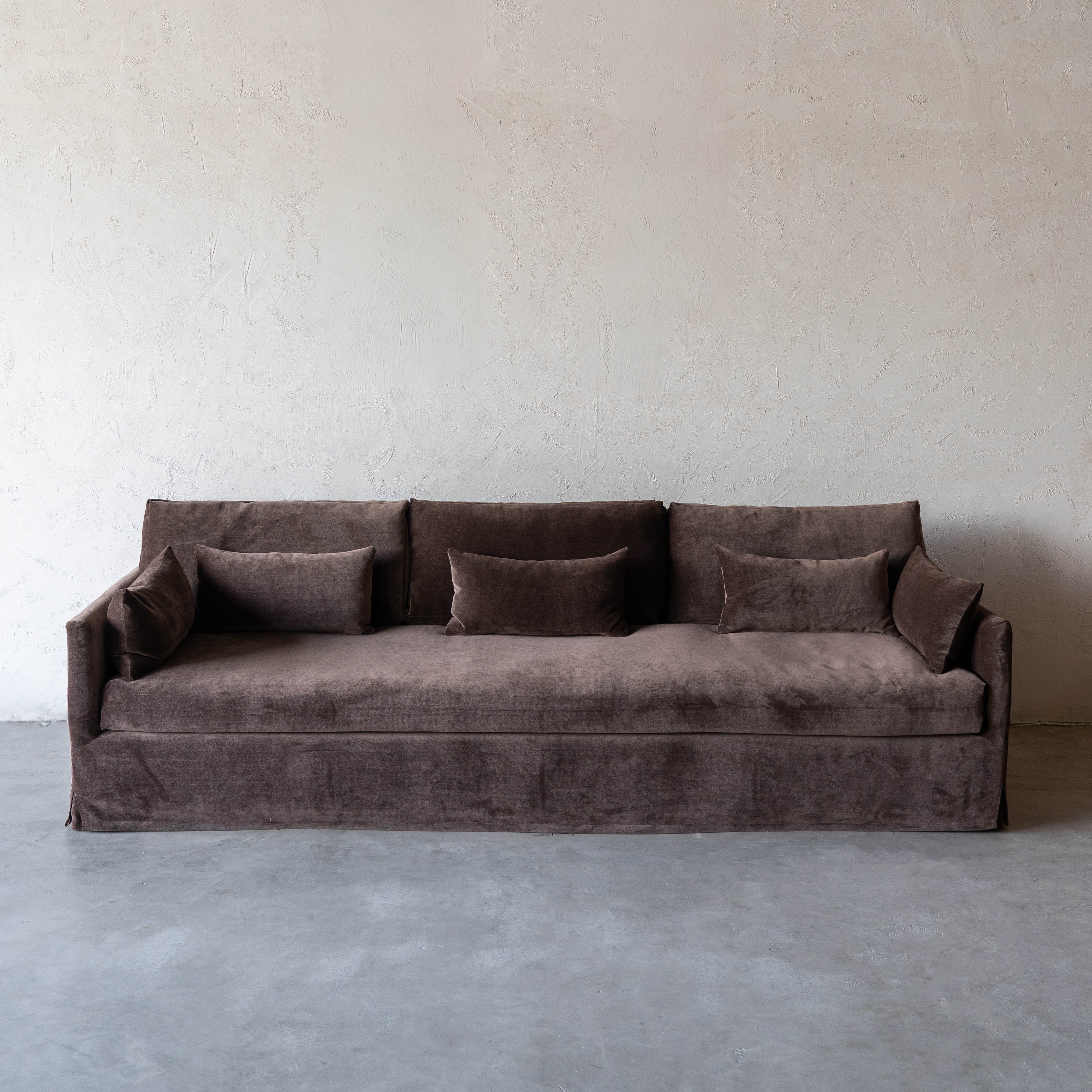 Vienna Urban 3 Seater Sofa - Velvet Brown