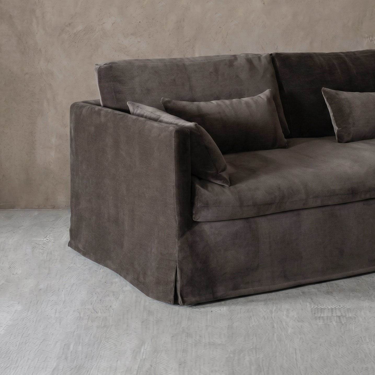 Vienna Urban Two Seater Sofa - Velvet Taupe