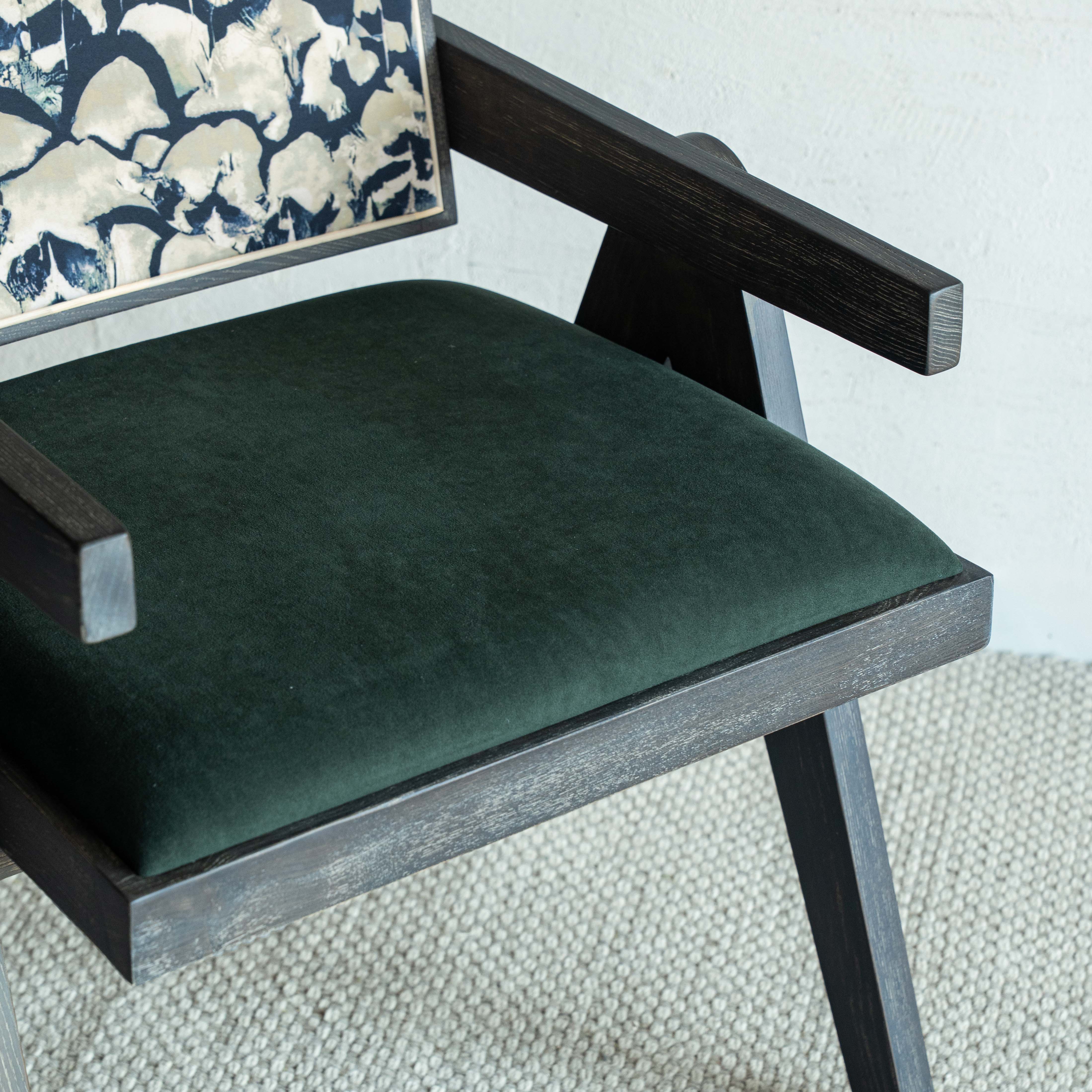 Vintage Crest Retro Style Dining Chair