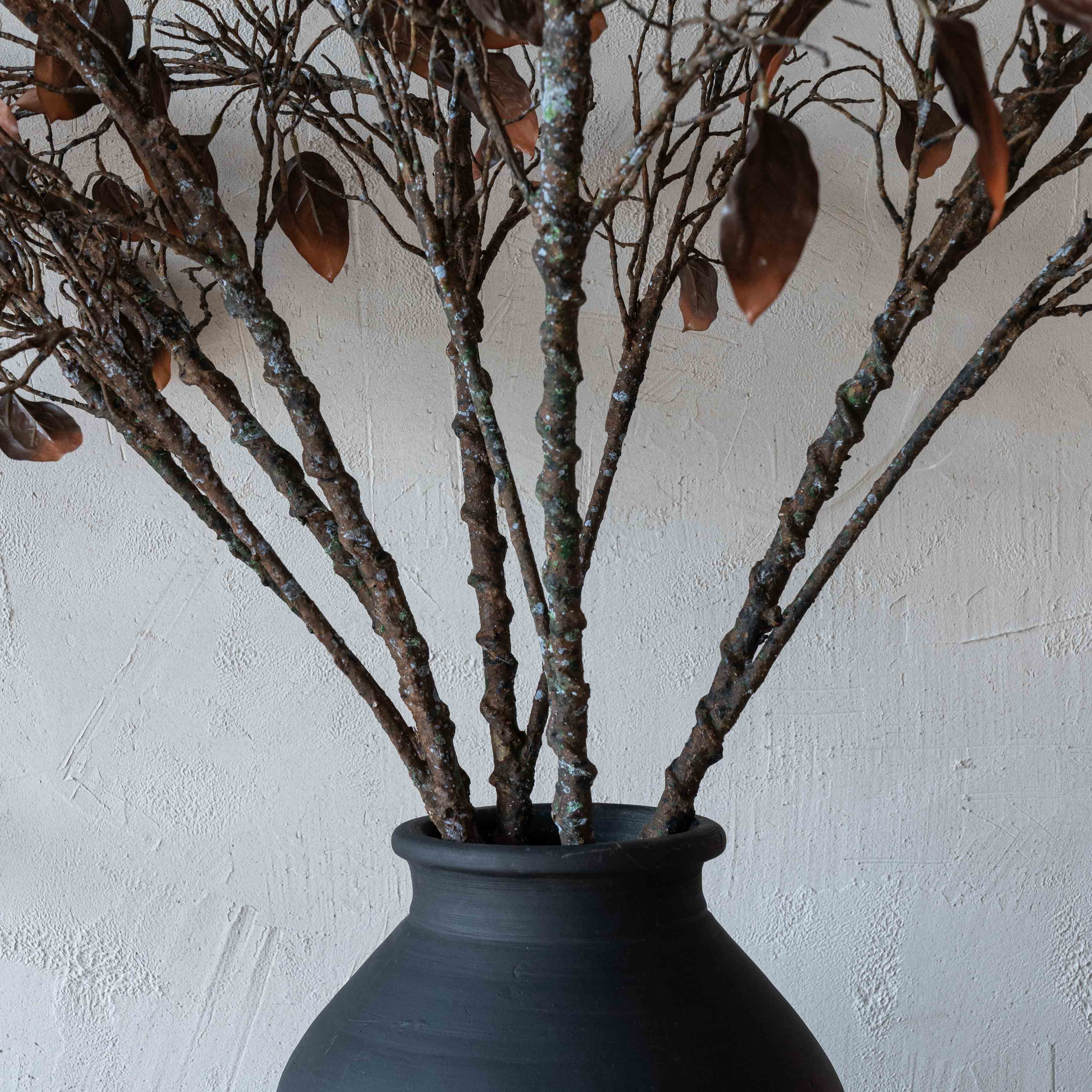 Vivid Luxe Decorative Brown Artificial Flower | Plant