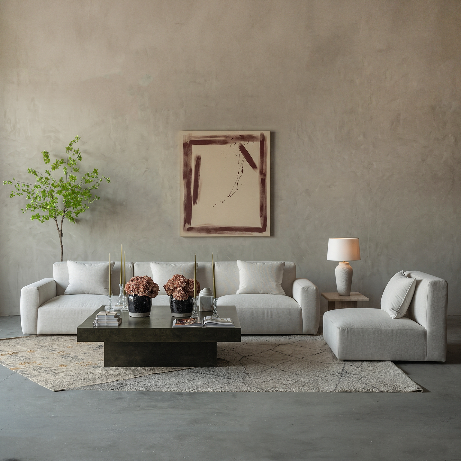 Volta Vincent Modern Sectional & Modular Sofa - OFF WHITE