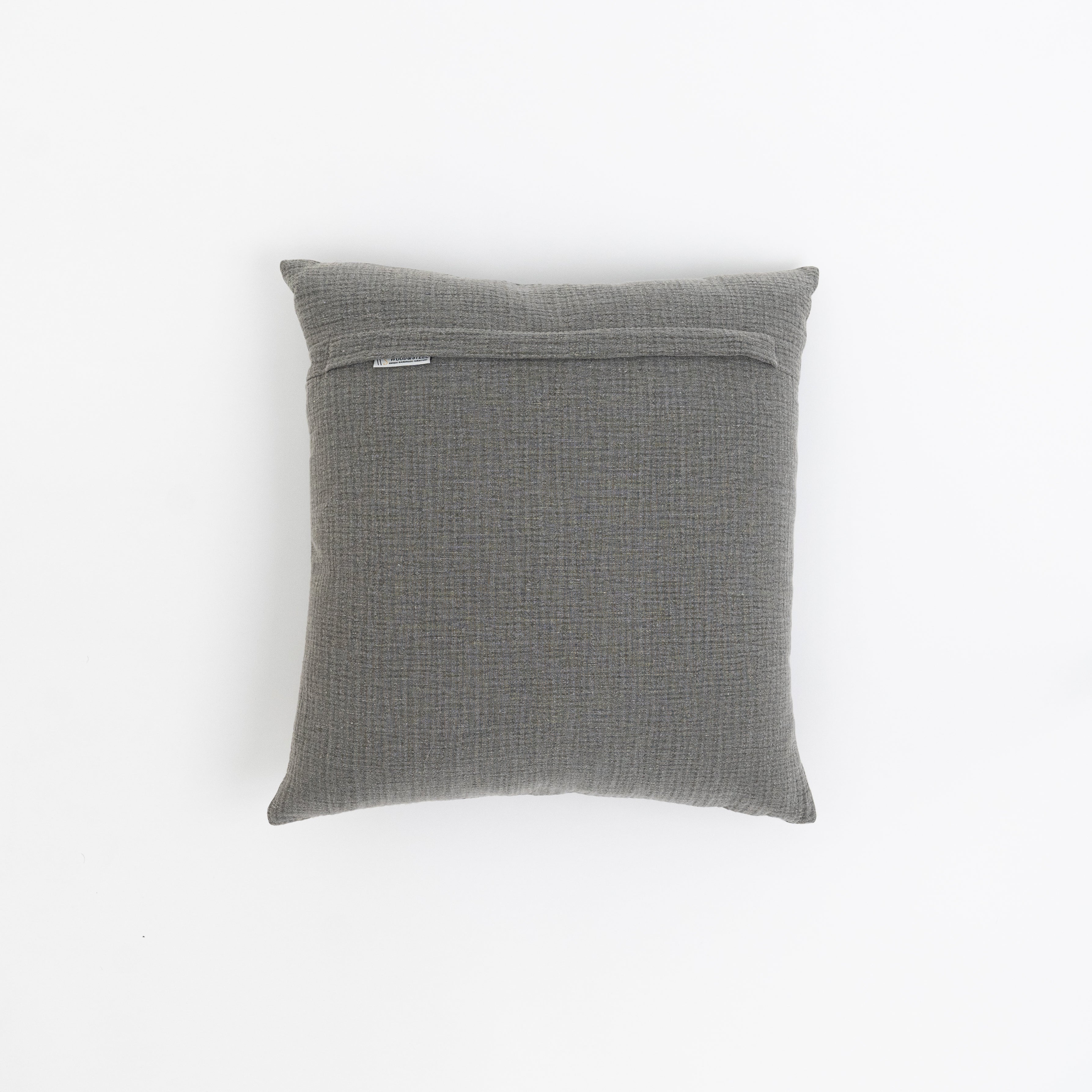 Cushion Cover Grey 45 x45cm  - WS Living - UAE - Cushions Wood and steel Furnitures - Dubai