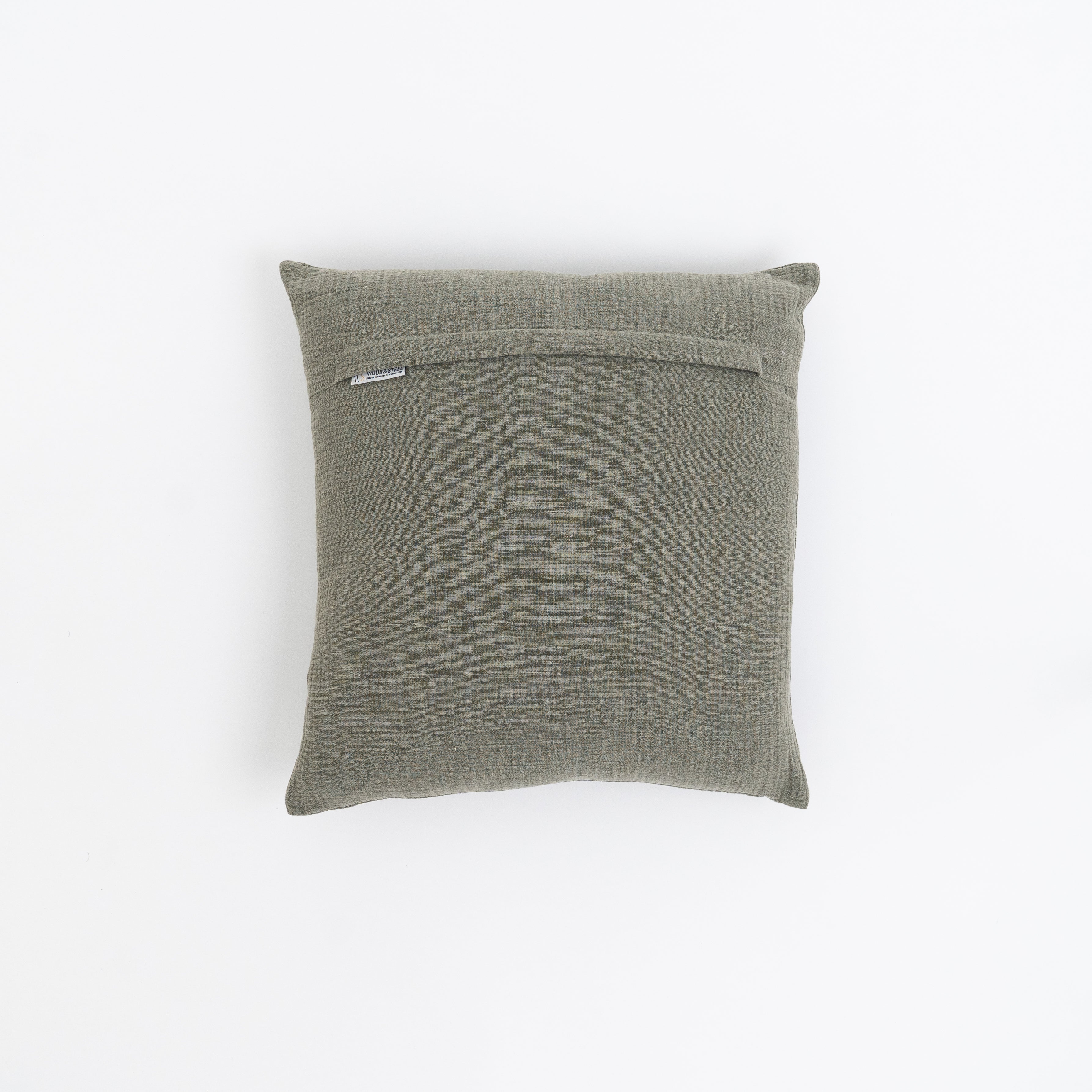 Cushion Cover Dark Grey 45 x45cm (8201 #9 )  - WS Living - UAE - Cushions Wood and steel Furnitures - Dubai
