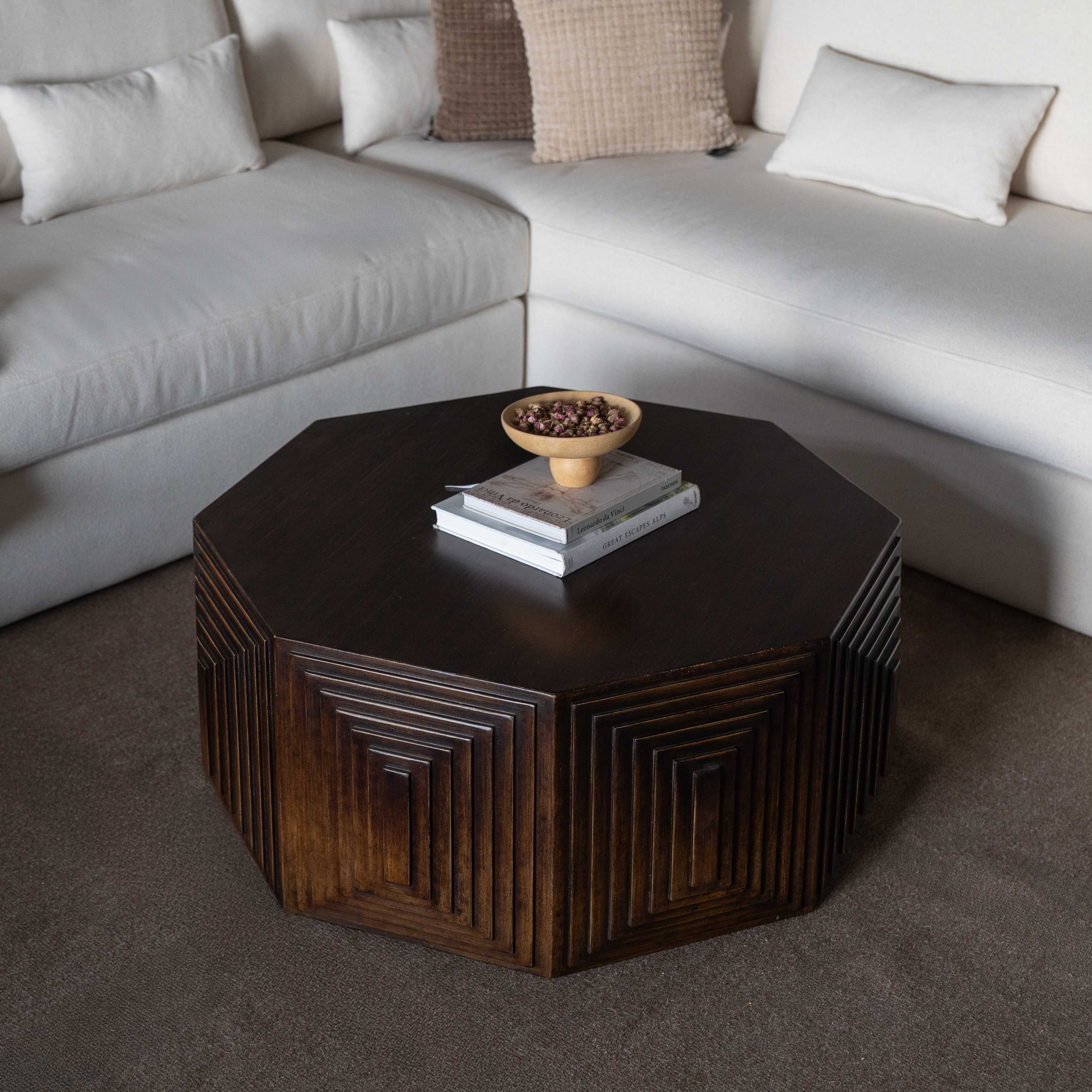Windsor Solid Oak Wood Coffee Table