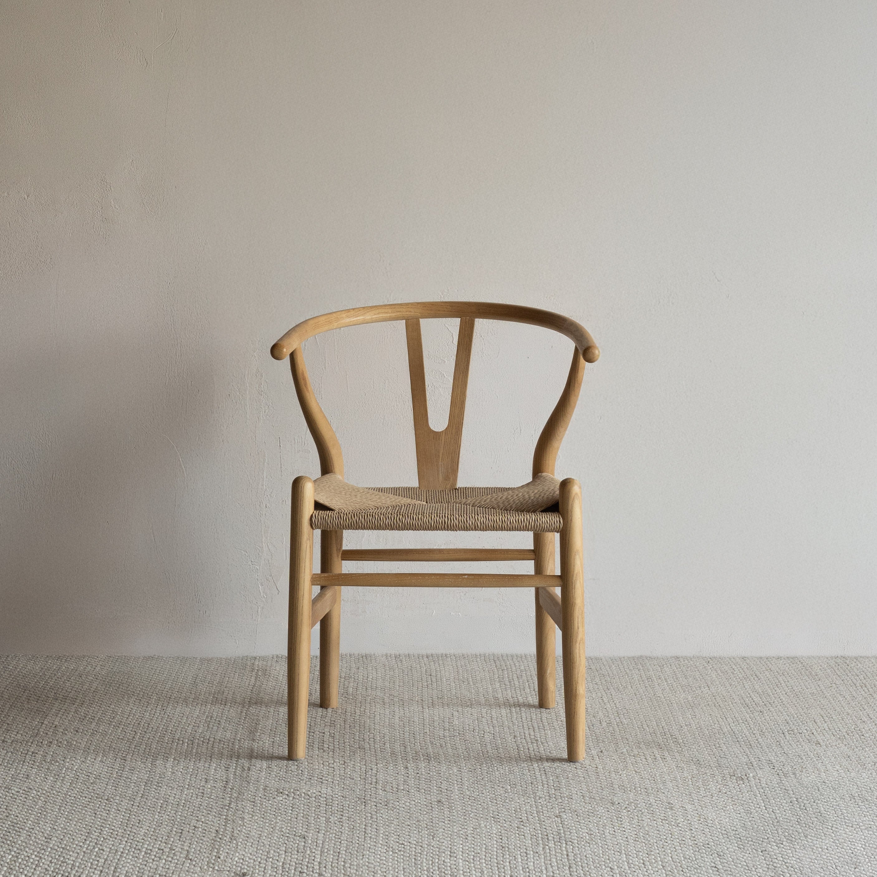 Wishbone Natural Wood Dining Chair