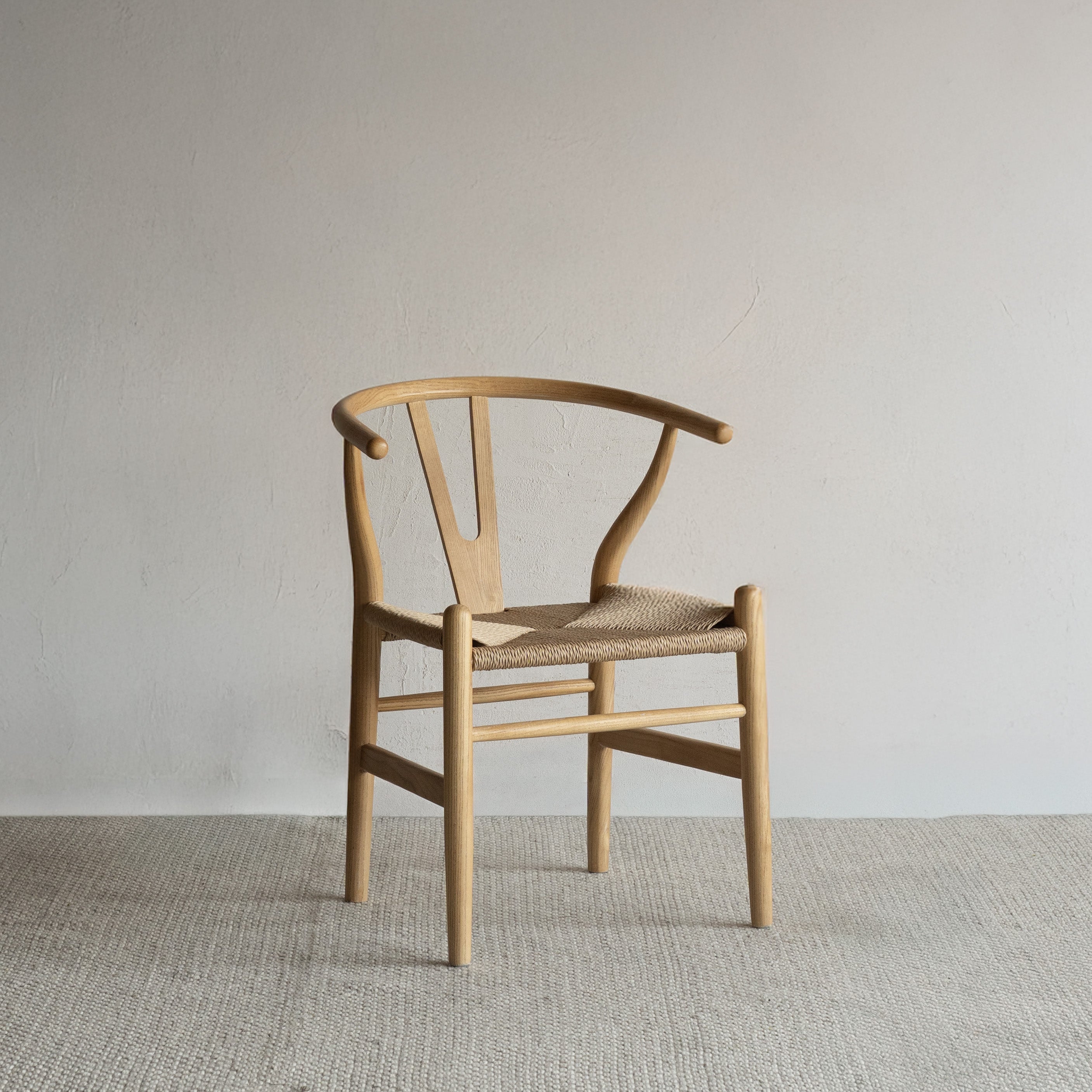 Wishbone Natural Wood Dining Chair