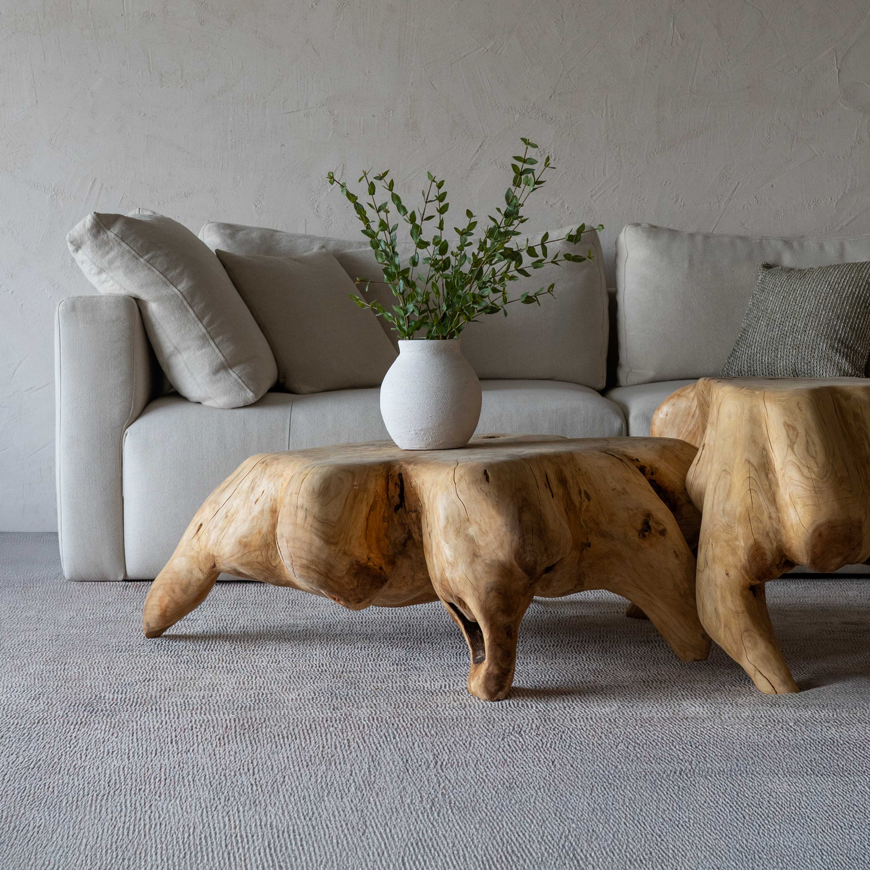 Woodsong Acacia Wood Artisan Coffee Table