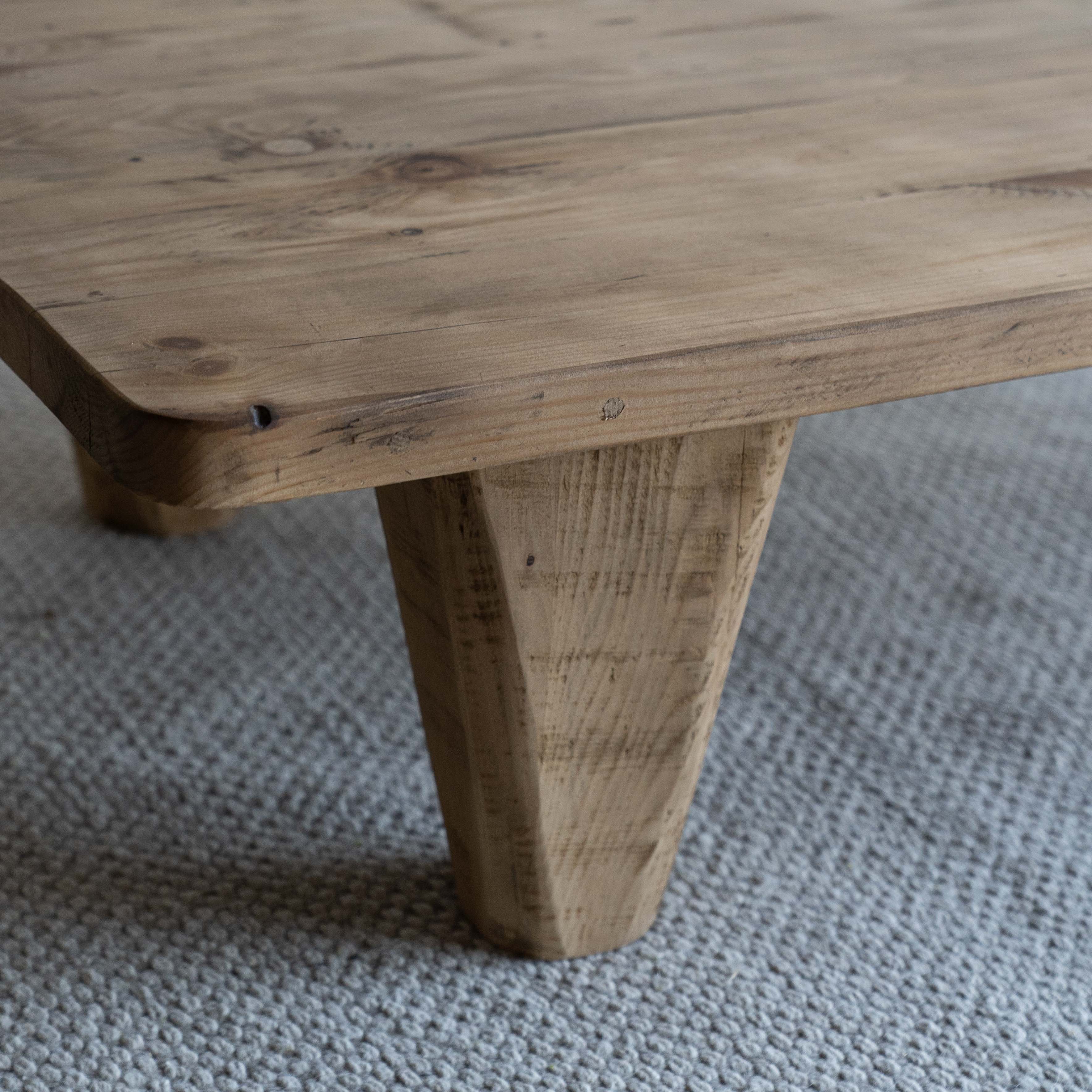 Marmaris Solid Pine Wood Coffee Table