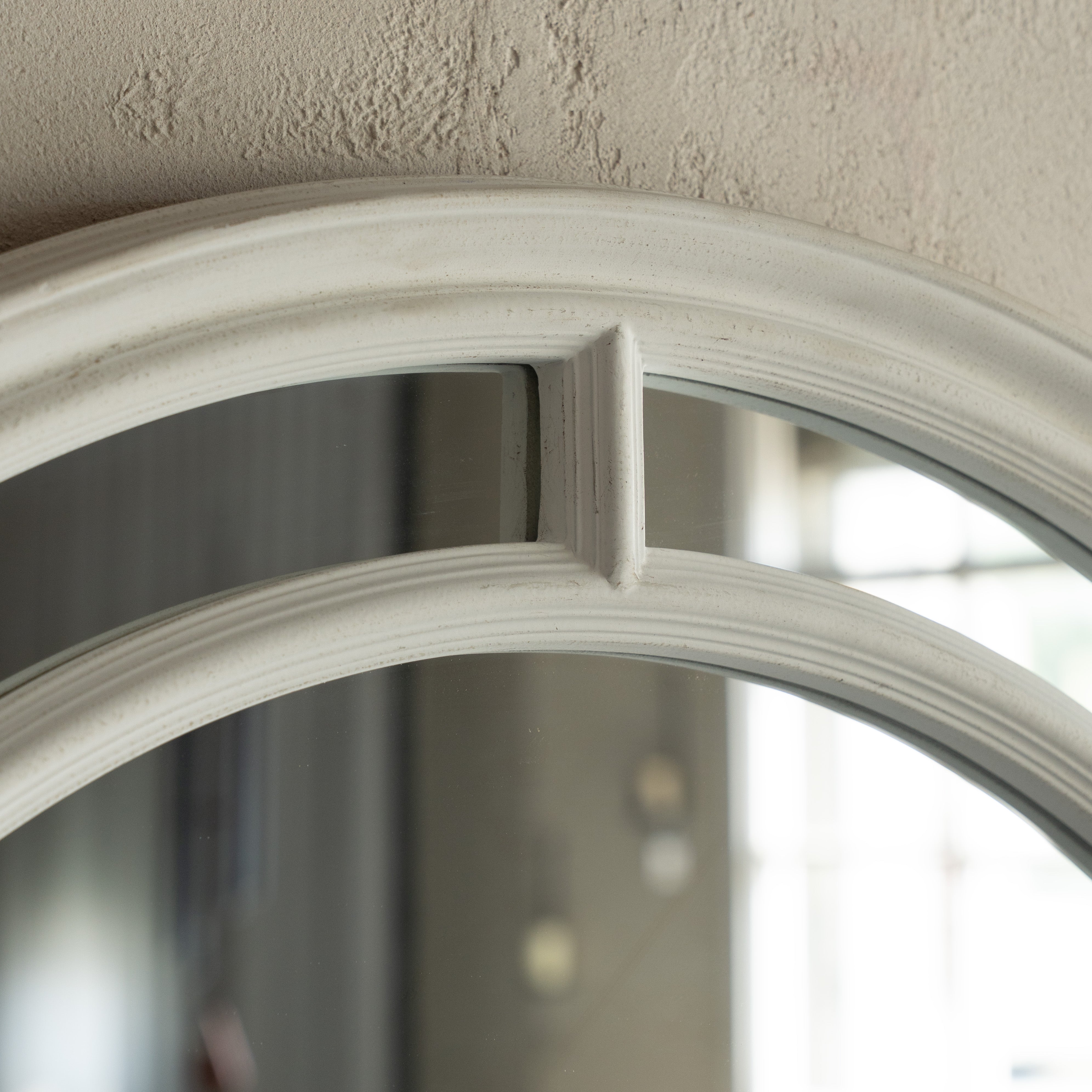 Xavier Antique Round Wall Mirror