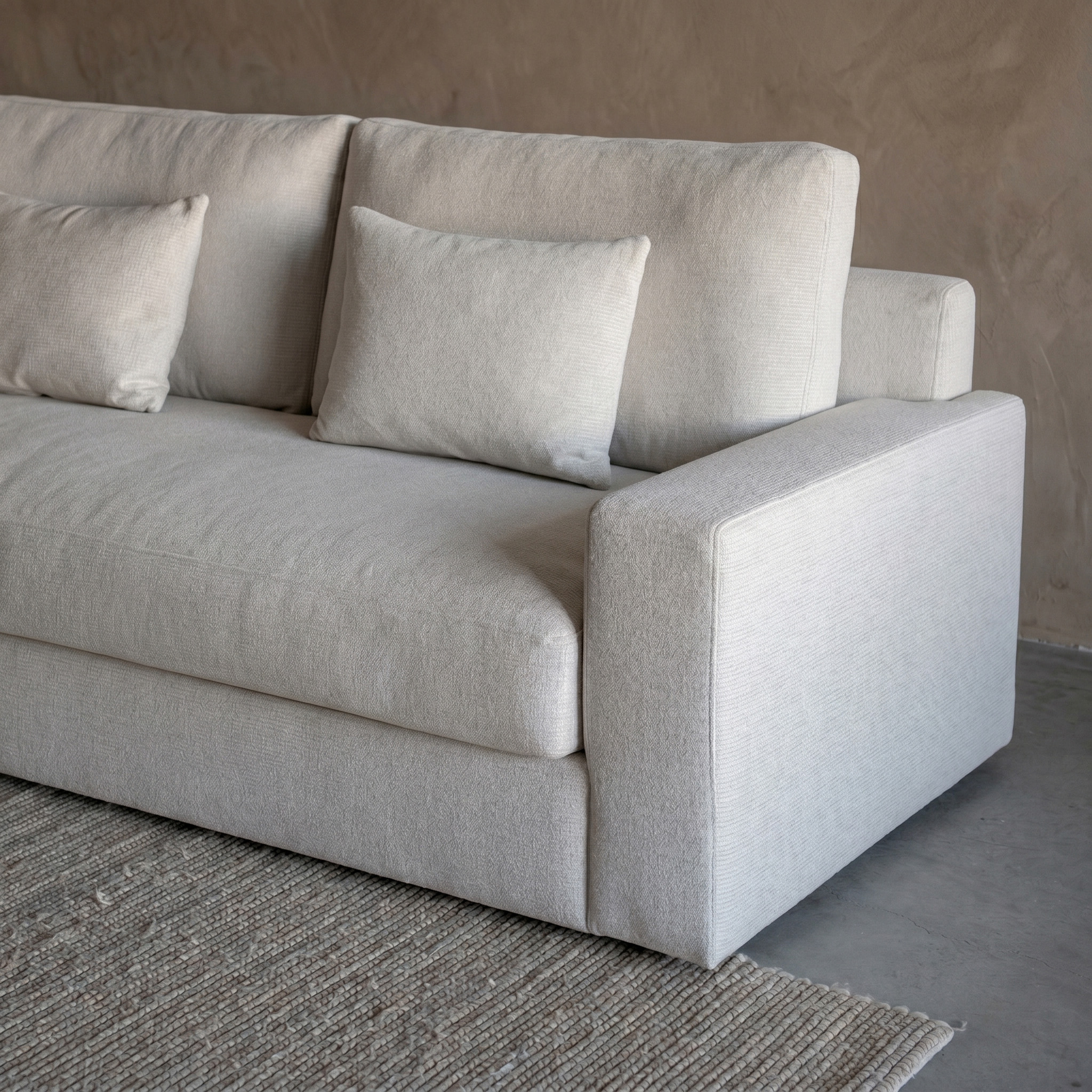 Yorra Modern L-Shape Sectional Sofa - LEFT SIDE