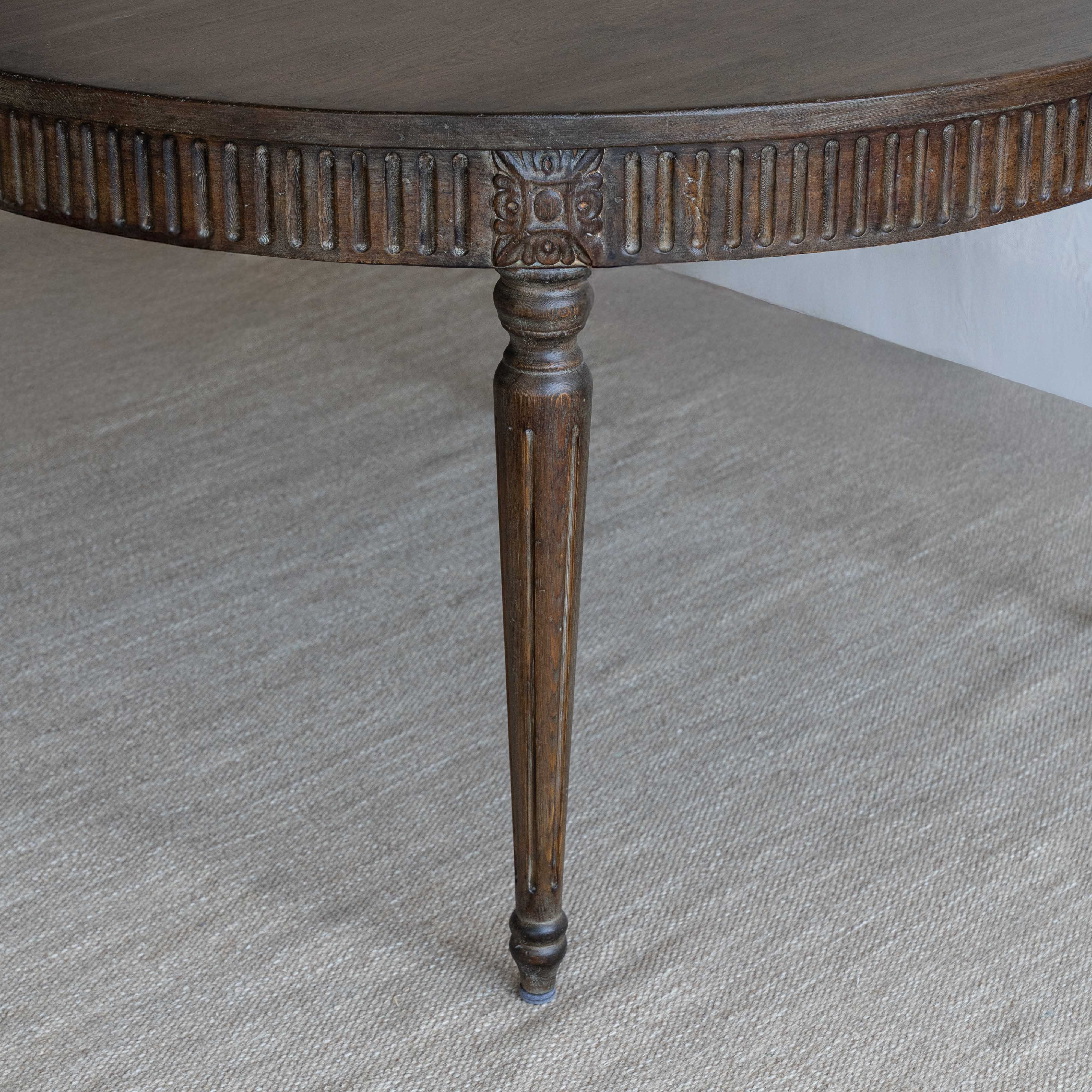 Yuán Real Antique Ancient Style Round Dining Table