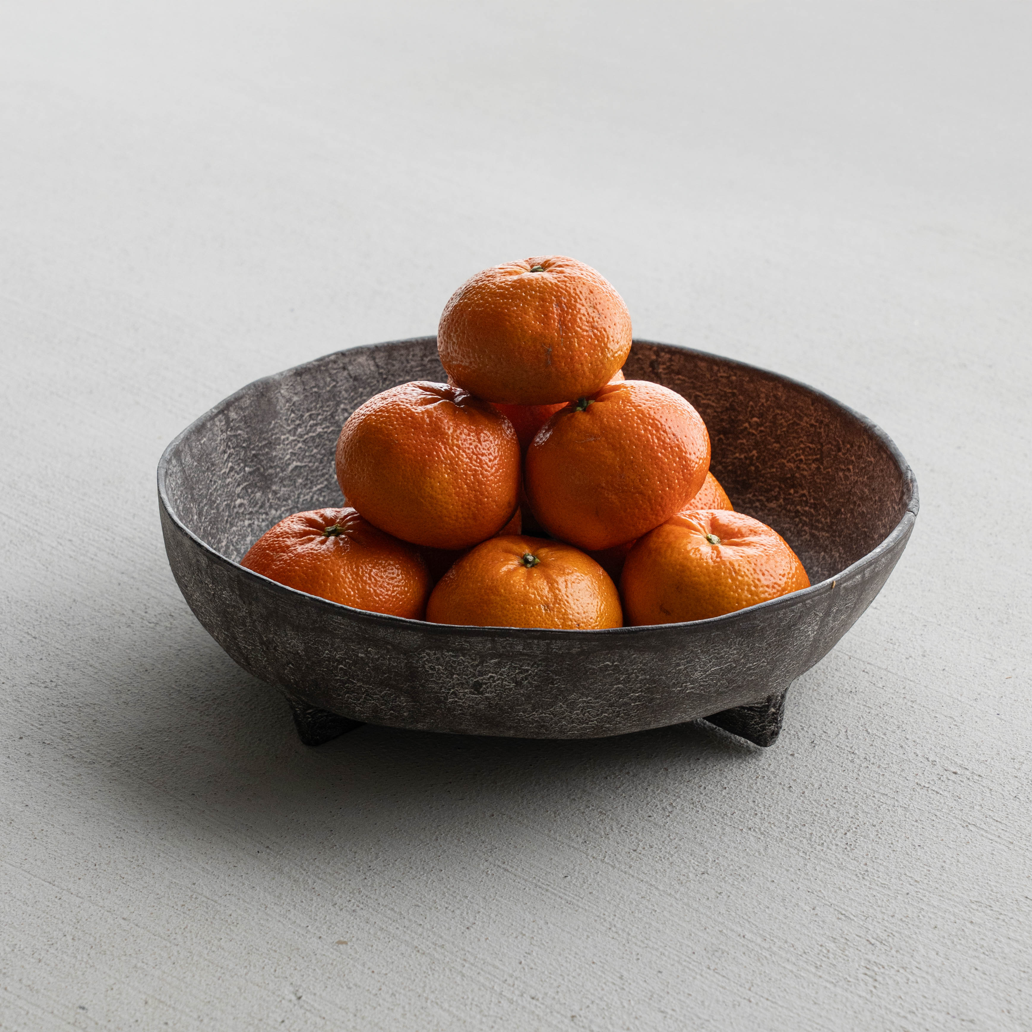 Zinnia Decorative Aluminium Rustic Bowl - SE-73830