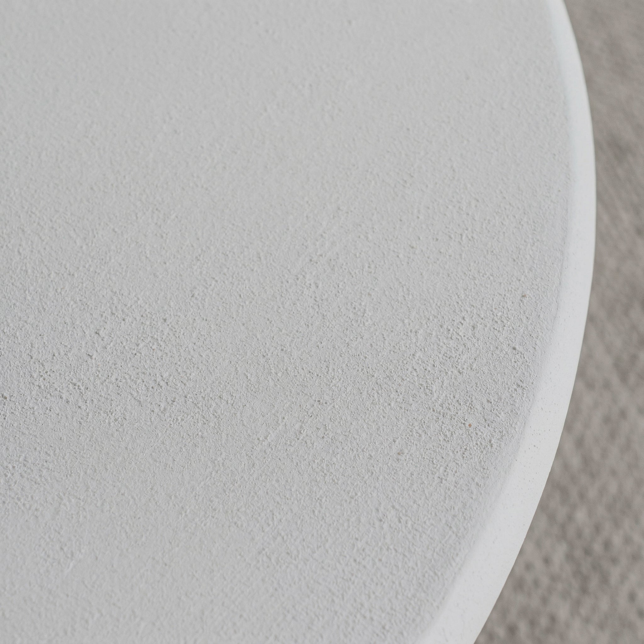 Alaska White Round Dining Table