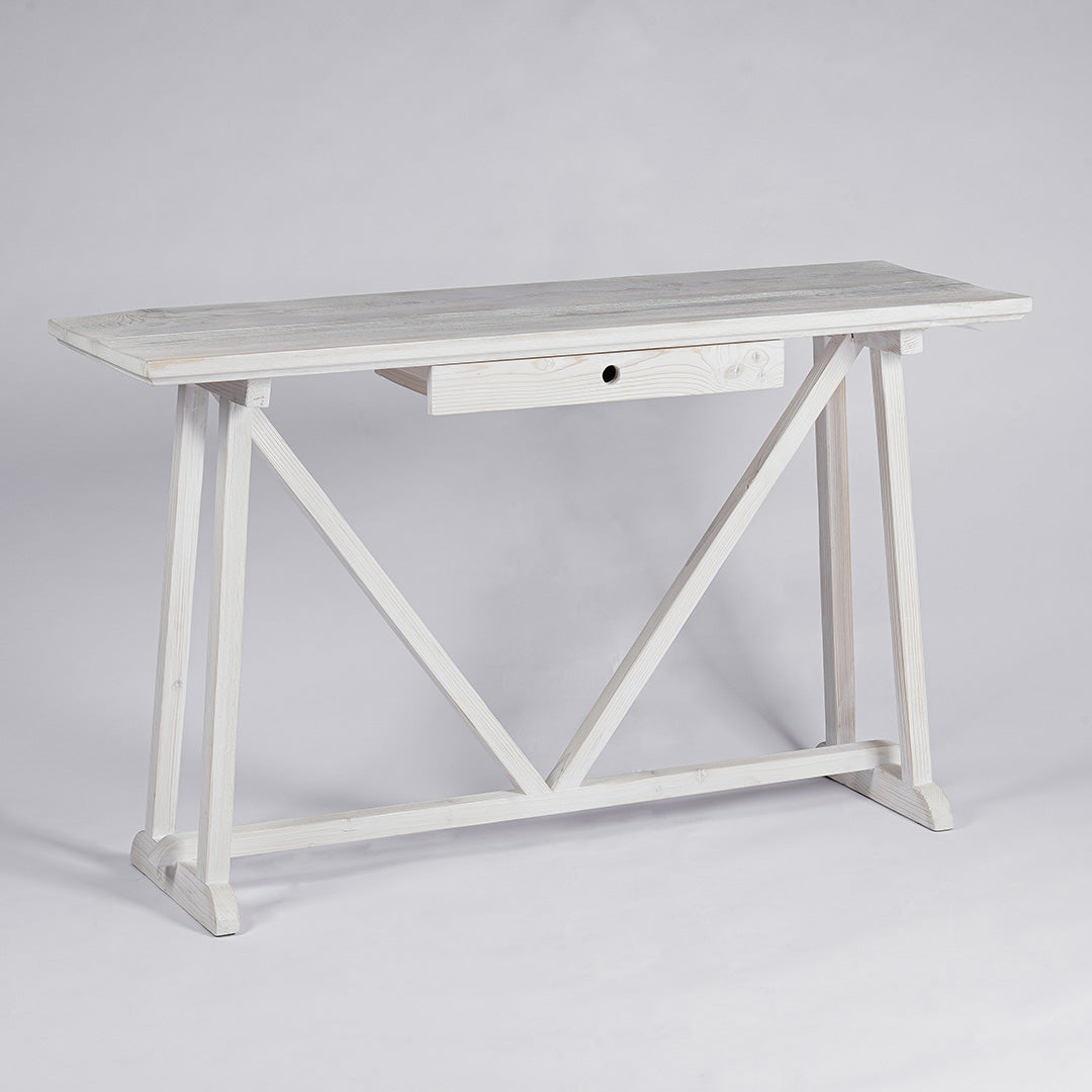 Charcoal Console  - WS Living - UAE -  Wood and steel Furnitures - Dubai