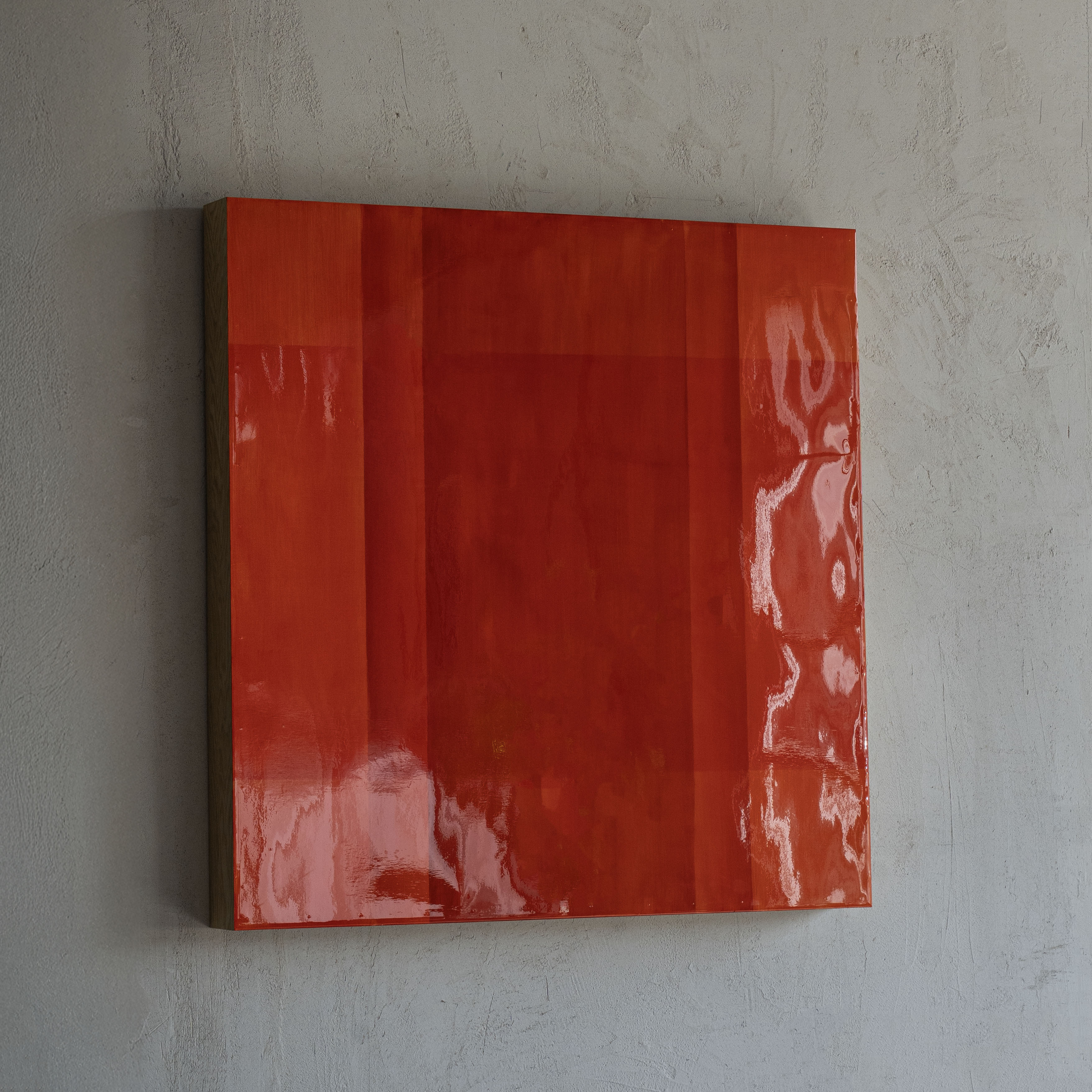 Karla Wood & Acrylic Glossy Finish Art Painting - RED - Art Paintings - WS Living Furniture  Furniture Store in Dubai