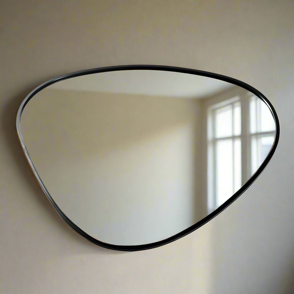 Pebble Mirror - YCJY18325  - WS Living - UAE -  Wood and steel Furnitures - Dubai