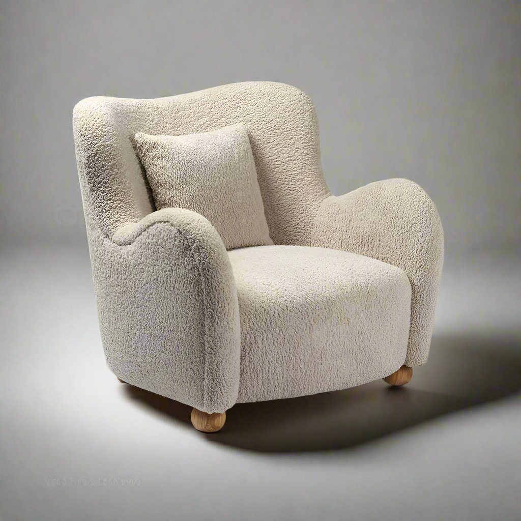 Murih Armchair  - WS Living - UAE -  Wood and steel Furnitures - Dubai