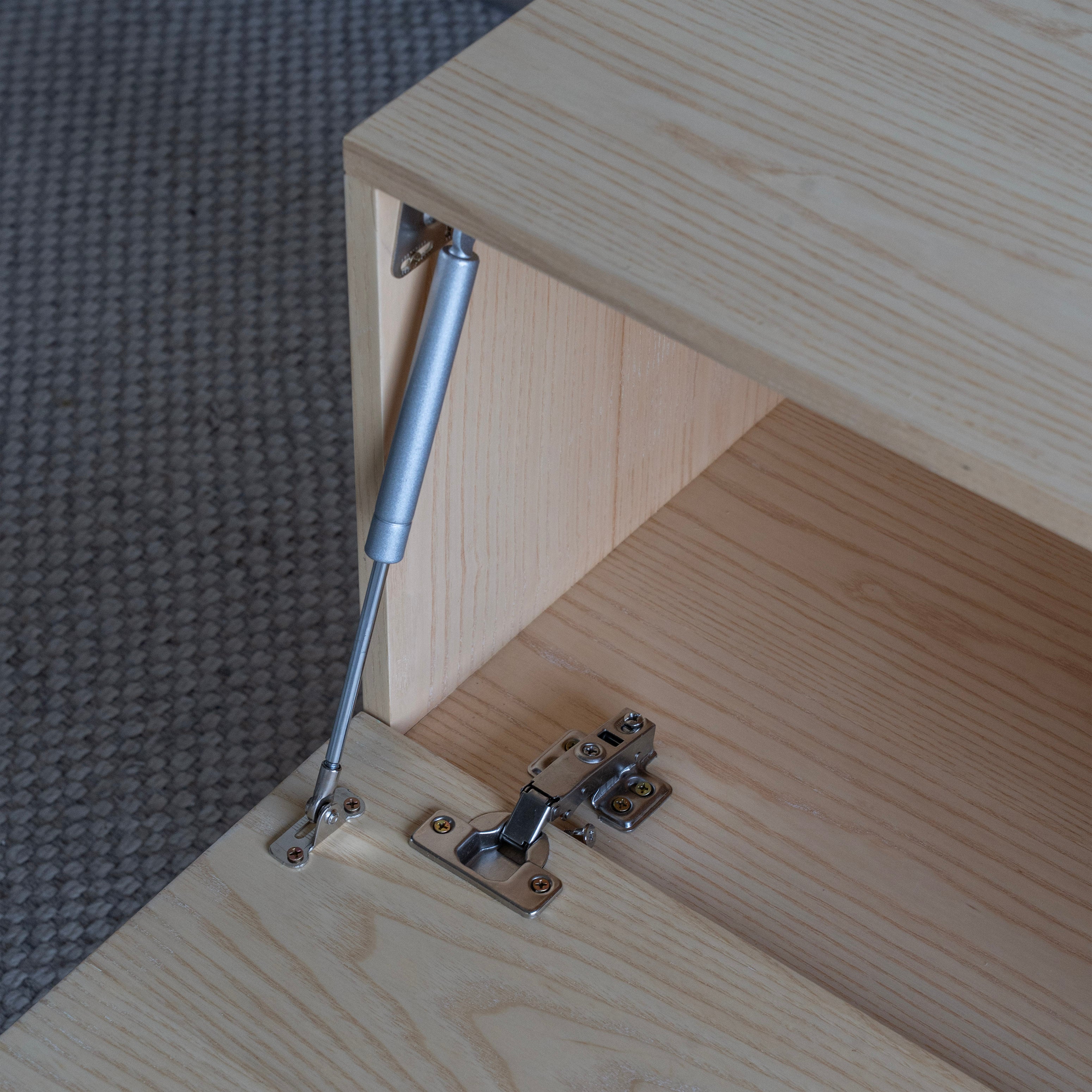 Auren Multi-Use Bedside Table, Cabinets, Tv Unit & More - NATURAL