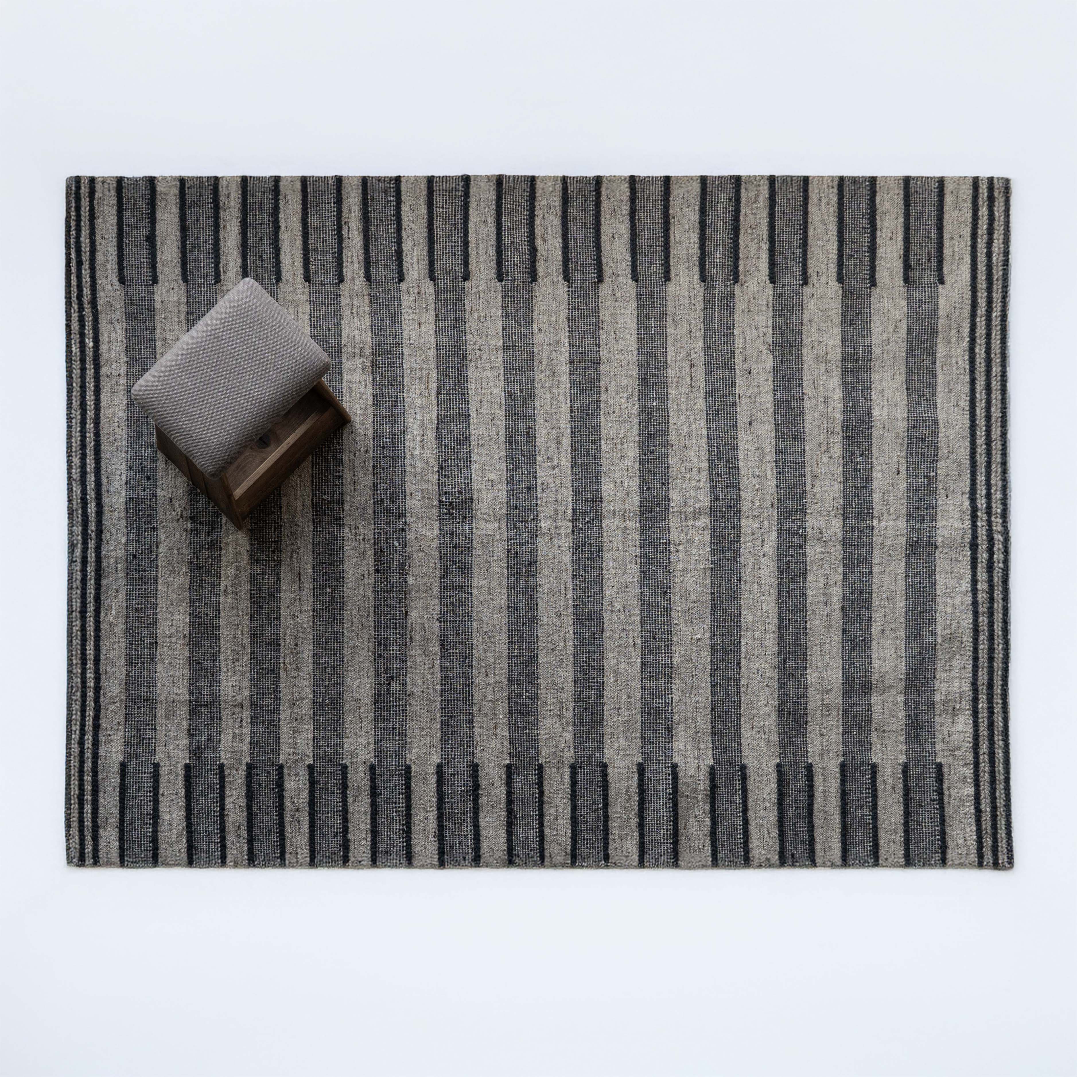 Moonlit Handcrafted Wool Rug