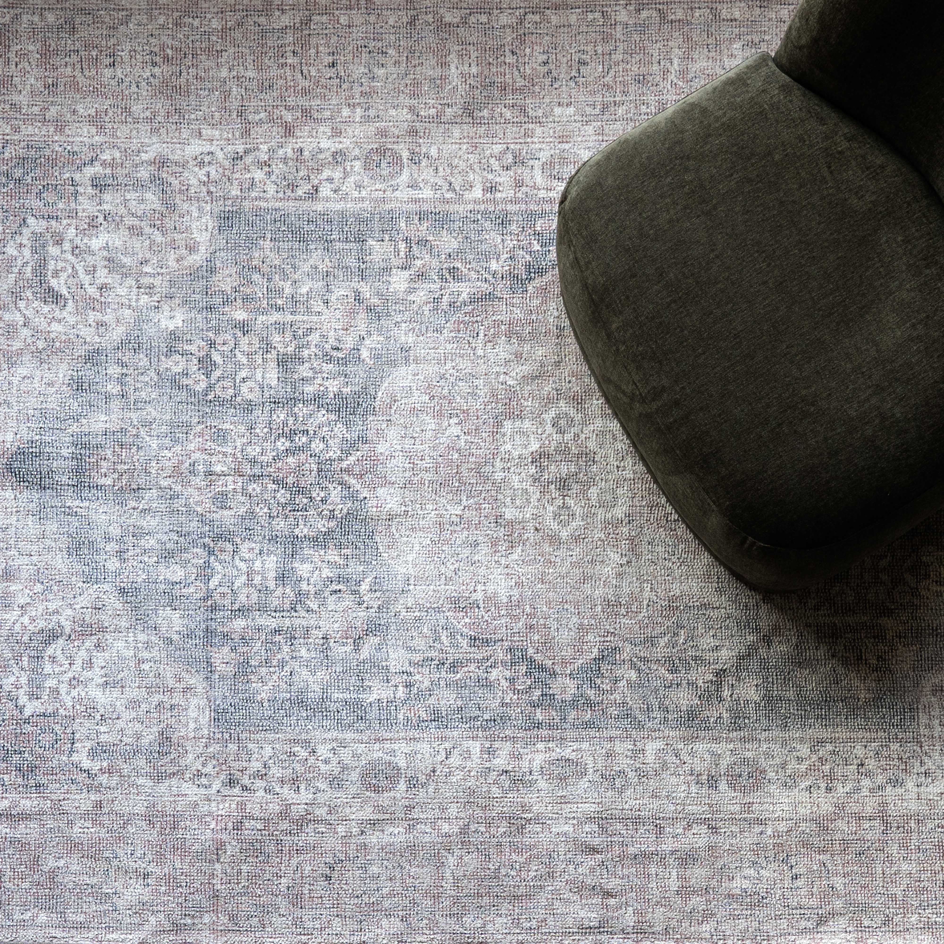 Handloom Rug (TLR0343)- Tufted Cotton Rug - RUST