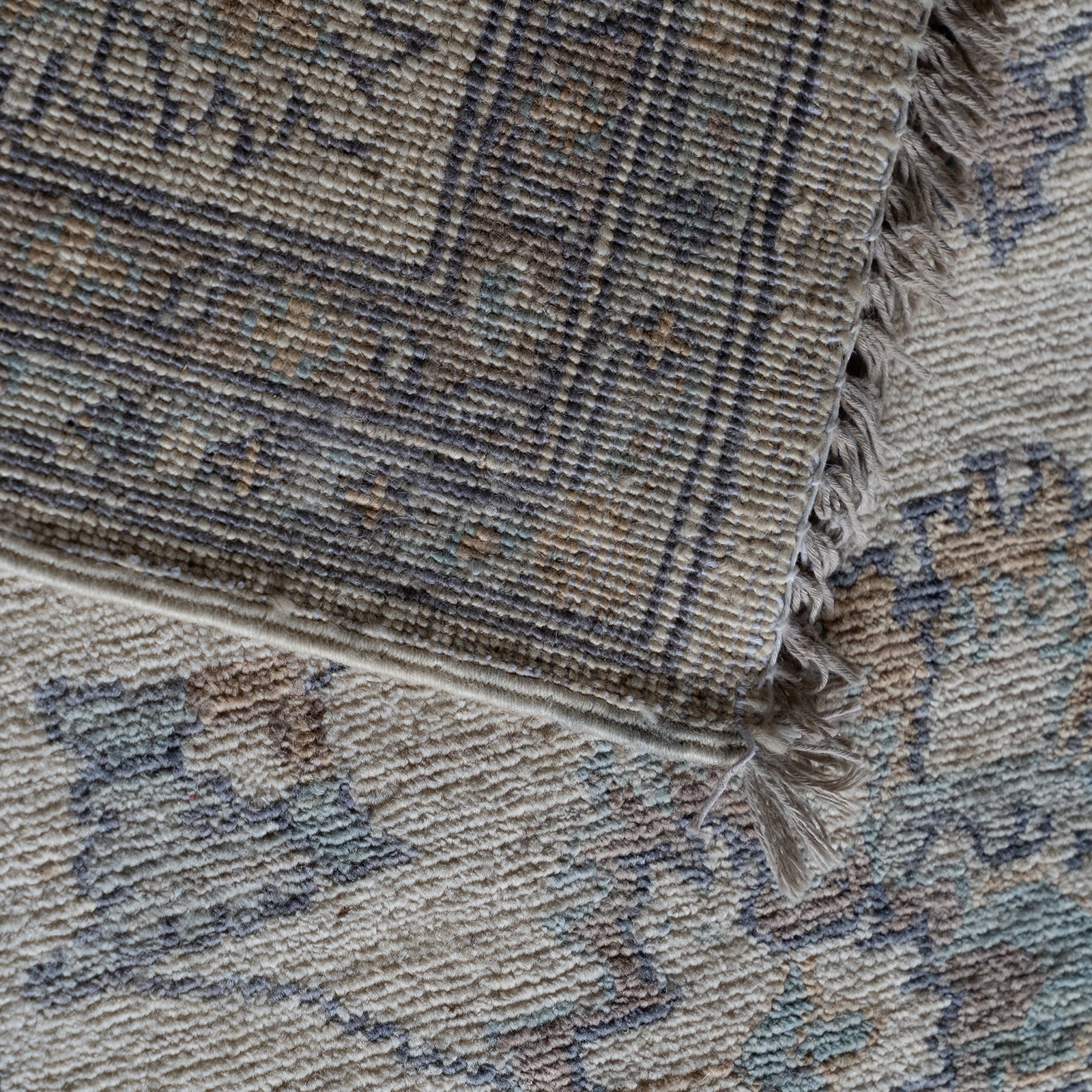 Ruzgar Vintage Anatolian Afghan Rug 202x298cm