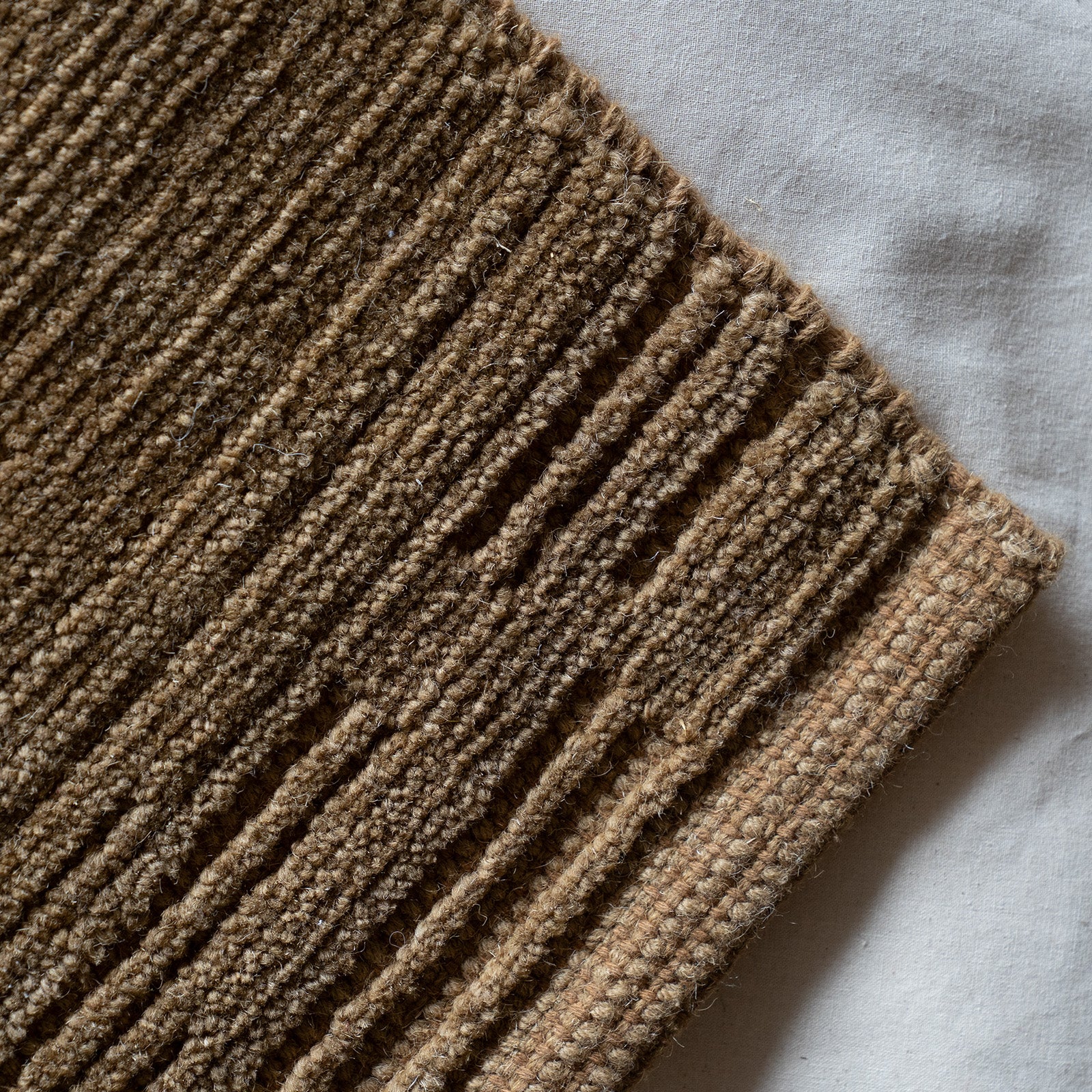 Golden Ember Handloom Cotton Rug 245x305cm