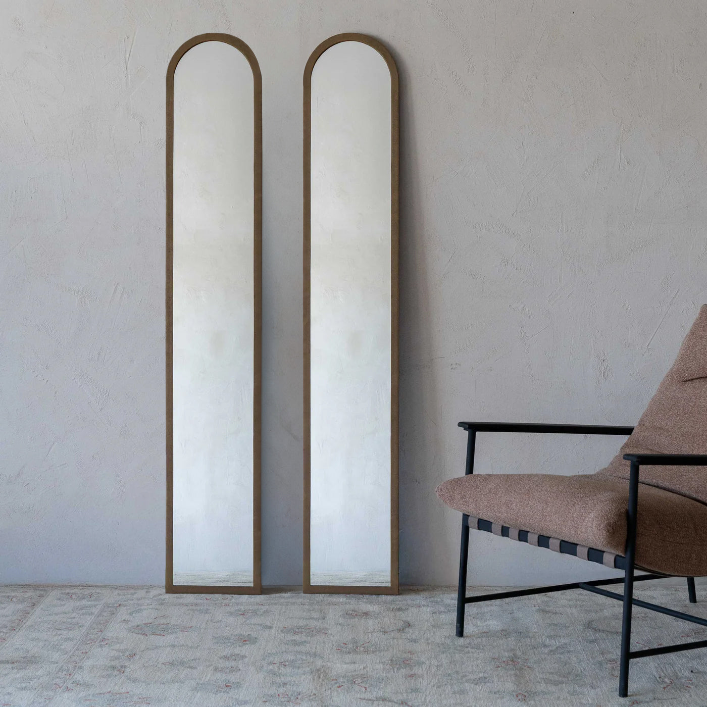 Sapphire Arch Full Length Floor Mirror - CW-12077