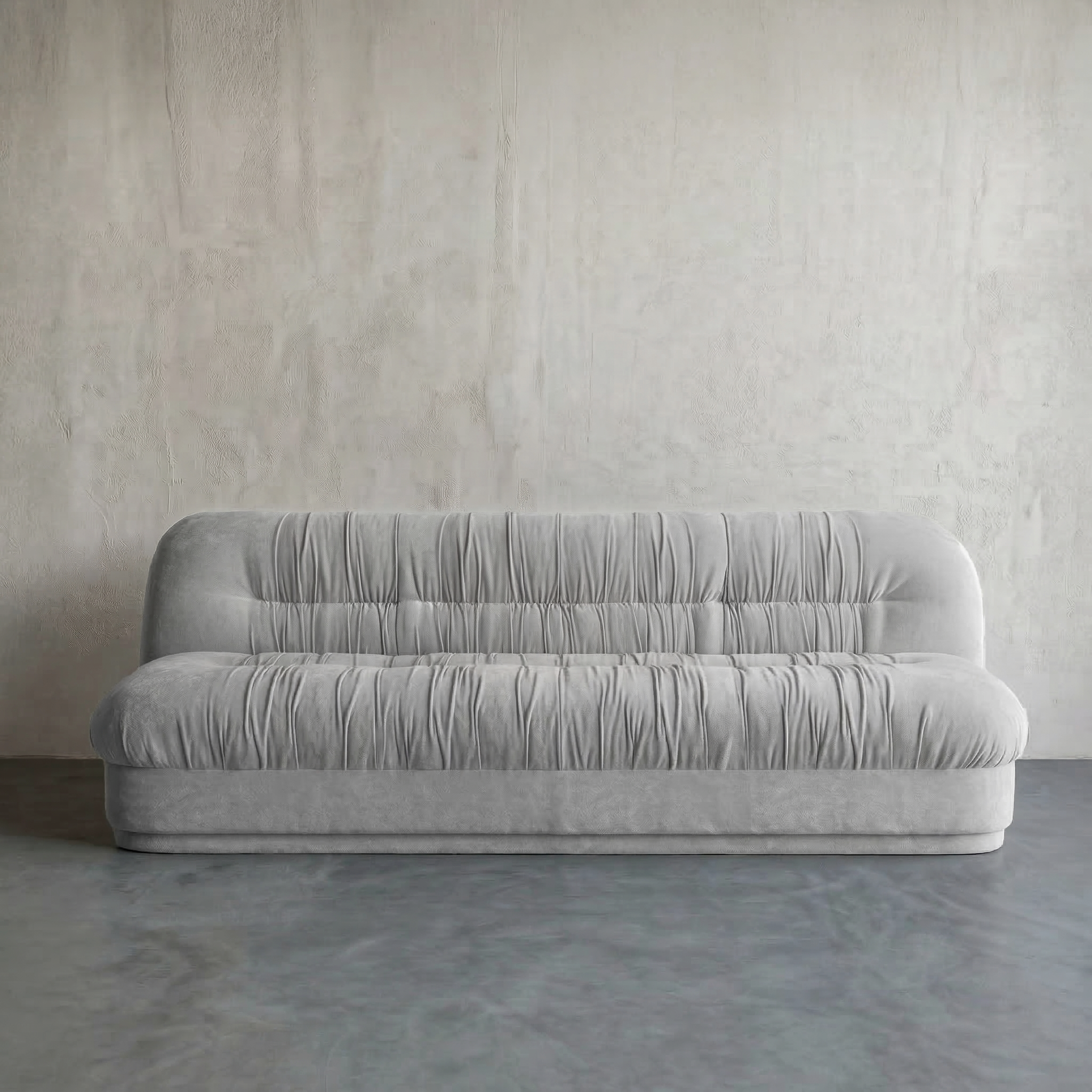 Solara Modern 3 Seater Sofa - OFF GREY WHITE