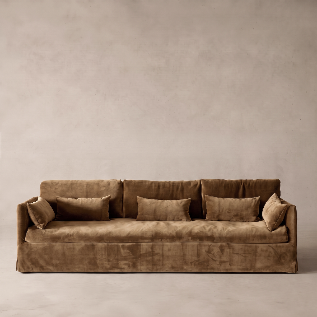 Vienna Urban 3 Seater Sofa - Velvet Mustard